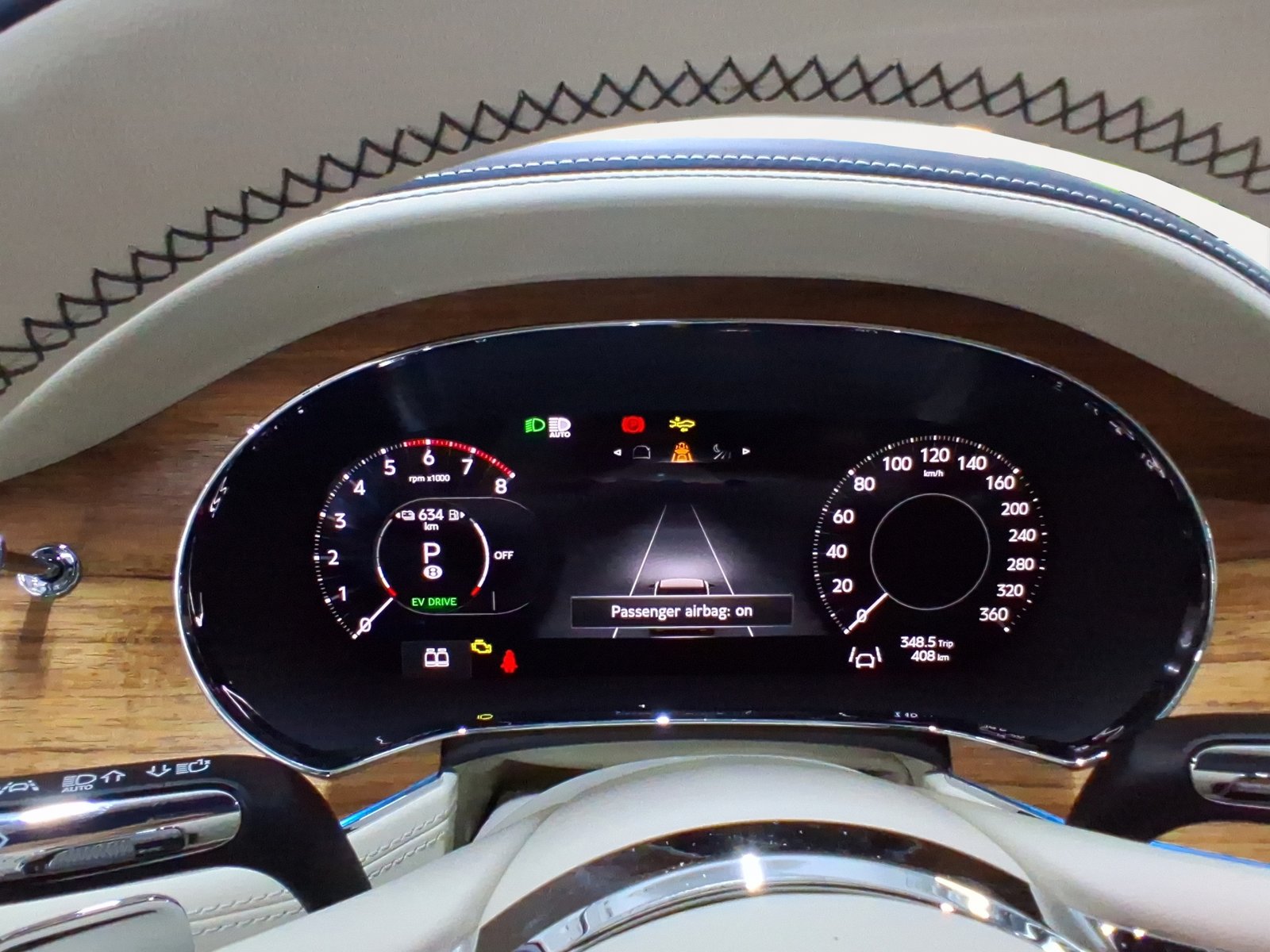 BENTLEY GTC Continental Azure 4.0 V8, Voll-Hybrid Benzin/Elektro, Occasion / Gebraucht, Automatik - 5