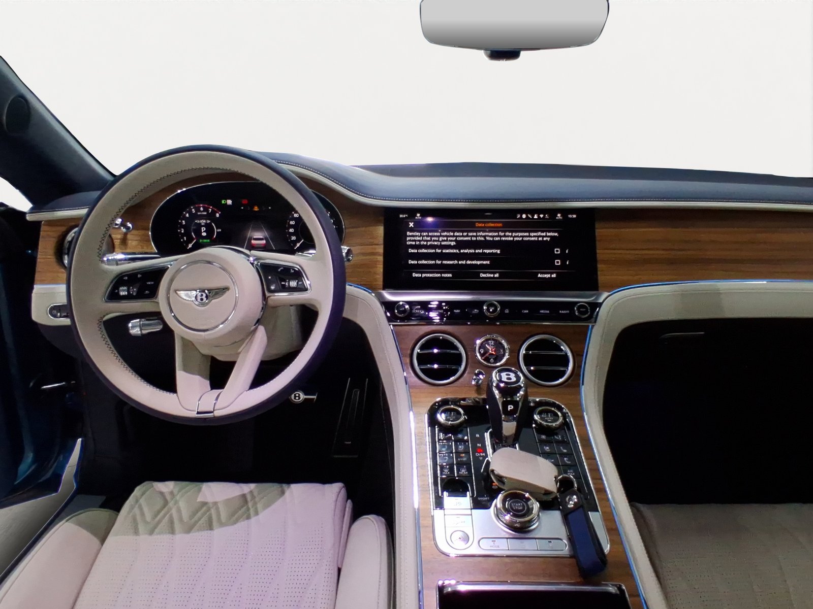 BENTLEY GTC Continental Azure 4.0 V8, Voll-Hybrid Benzin/Elektro, Occasion / Gebraucht, Automatik - 6