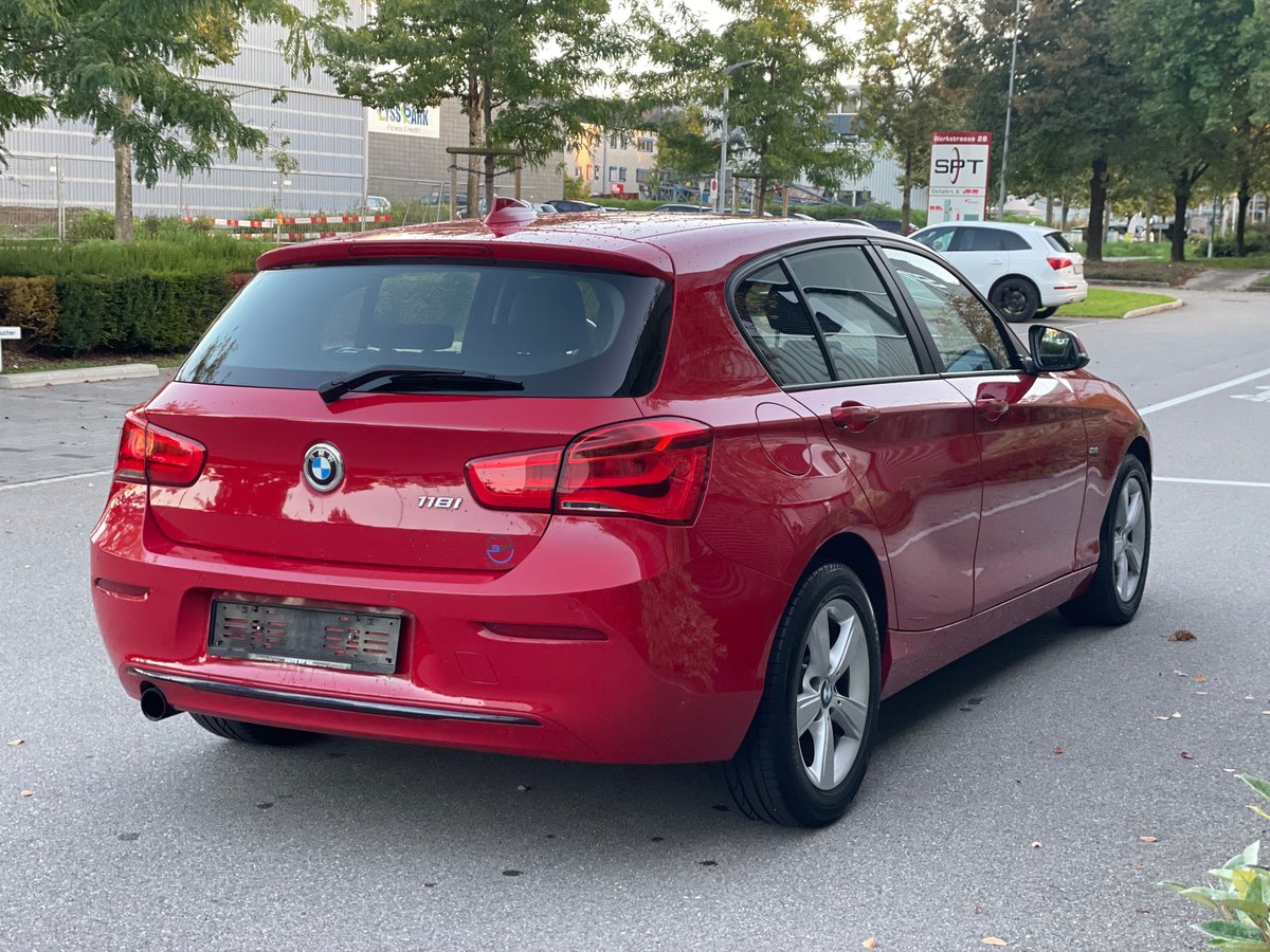 BMW 118i Sport Line, Petrol, Second hand / Used, Manual - 6