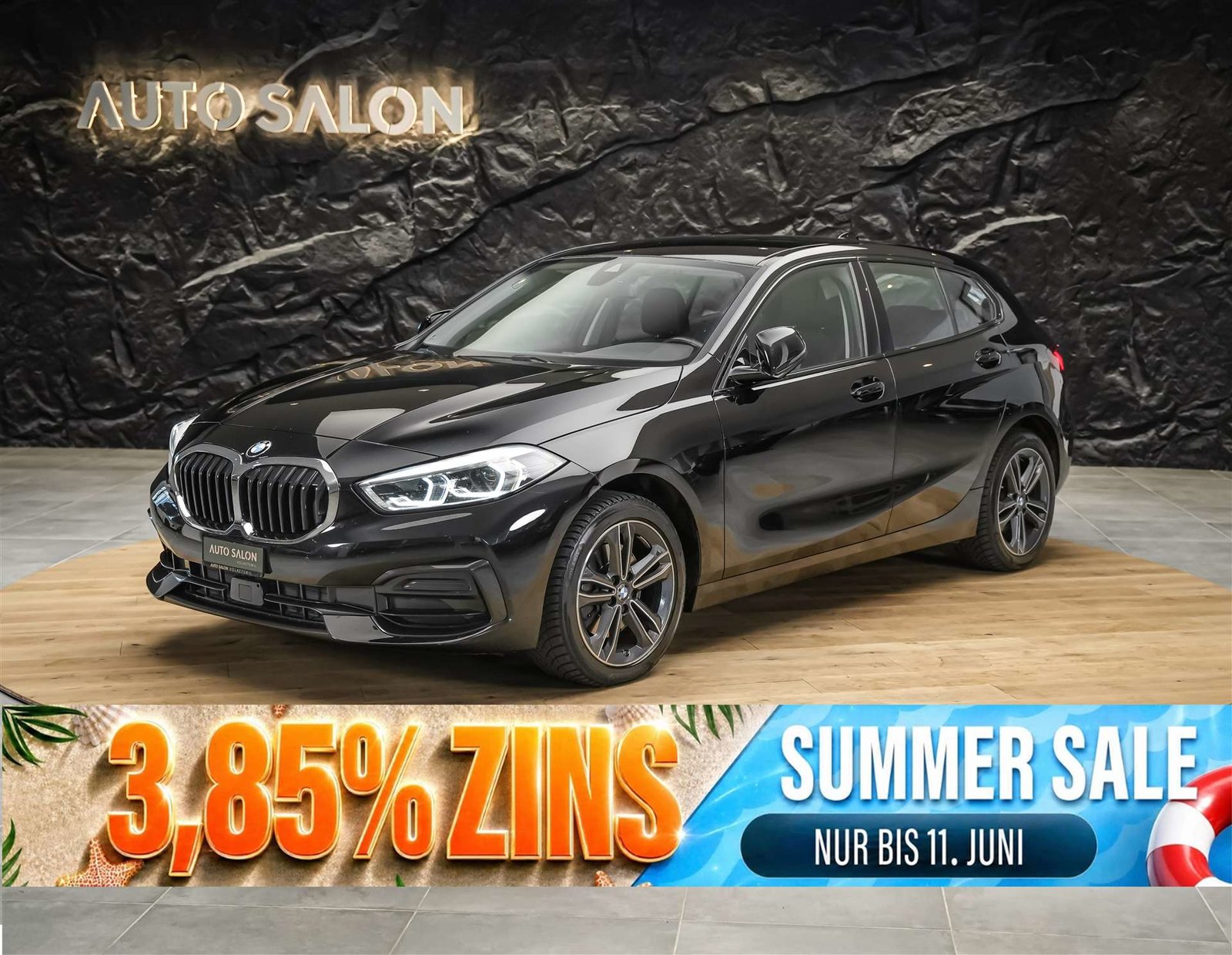 BMW 118i Sport Line Steptronic *CH-Auto*Harman/Kardon*Lenkra