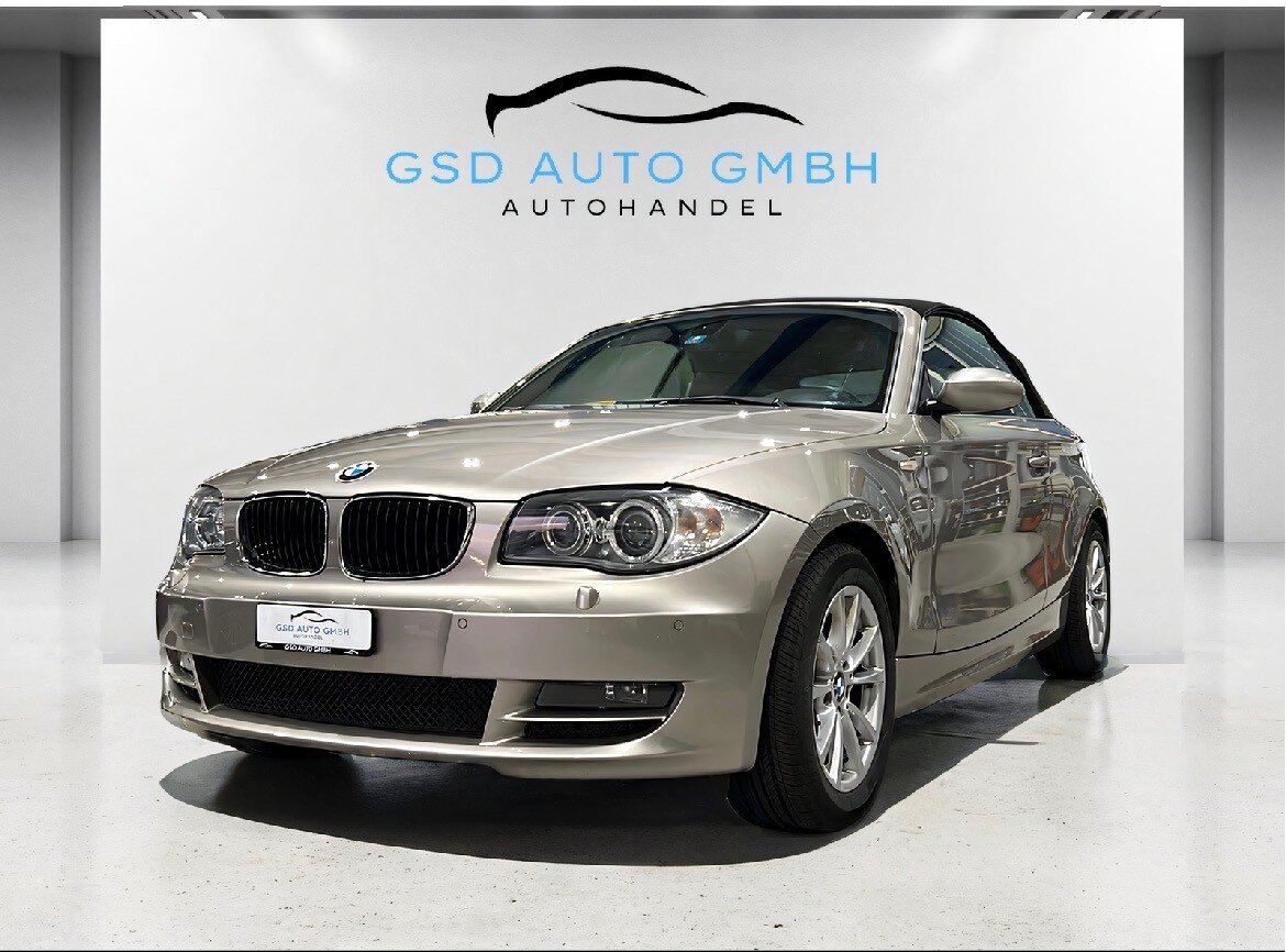 BMW 120i Cabrio Steptronic**Frisch ab MFK**