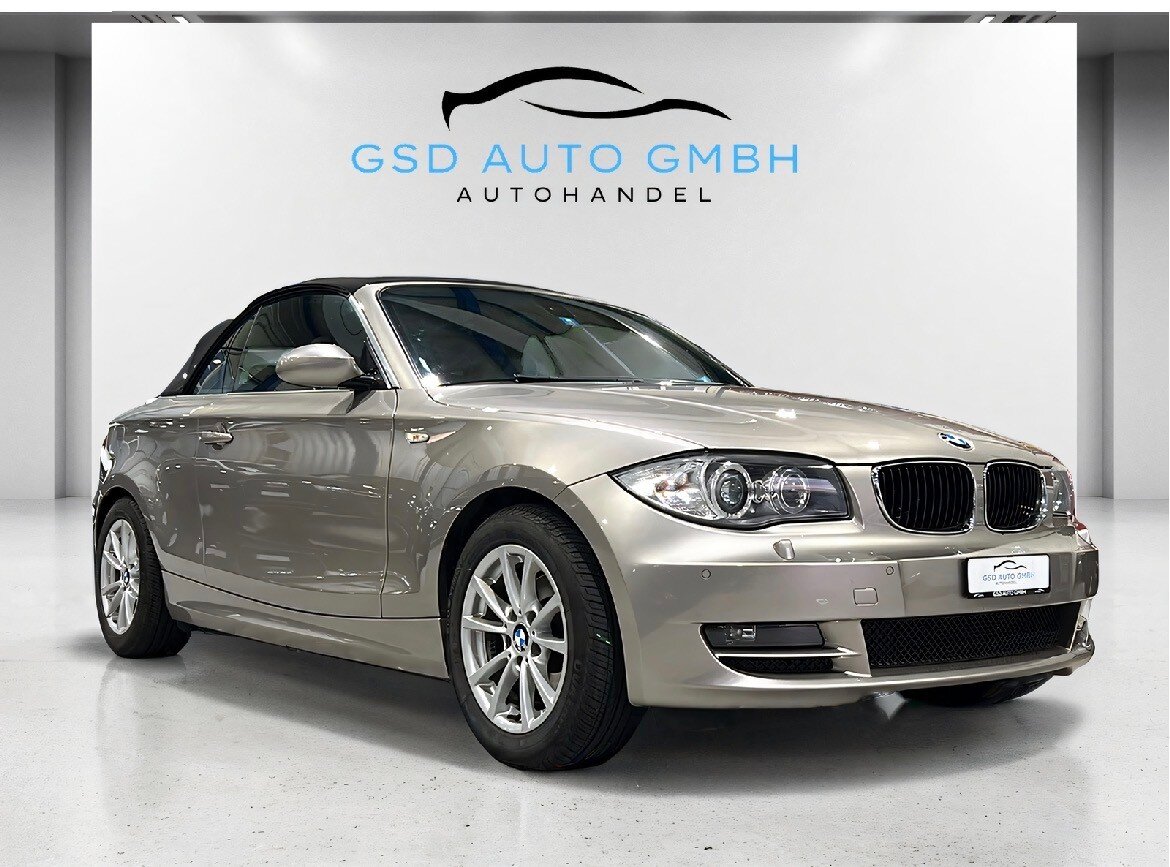 BMW 120i Cabrio Steptronic**Frisch ab MFK**, Essence, Occasion / Utilisé, Automatique - 6