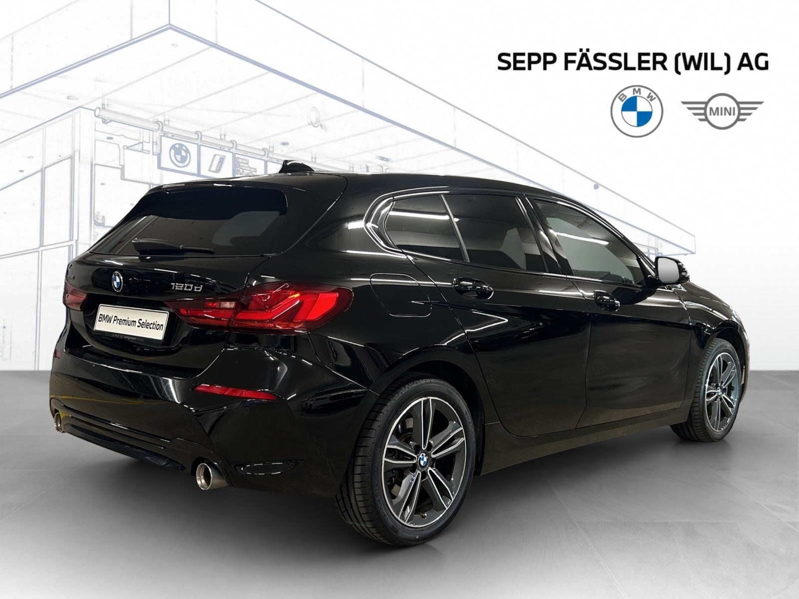 BMW 120d xDrive SAG, Diesel, Occasion / Utilisé, Automatique - 3