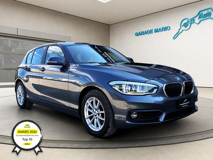 BMW 120d Steptronic CH-Fahrzeug 8-fach bereift auf A, Diesel, Second hand / Used, Automatic