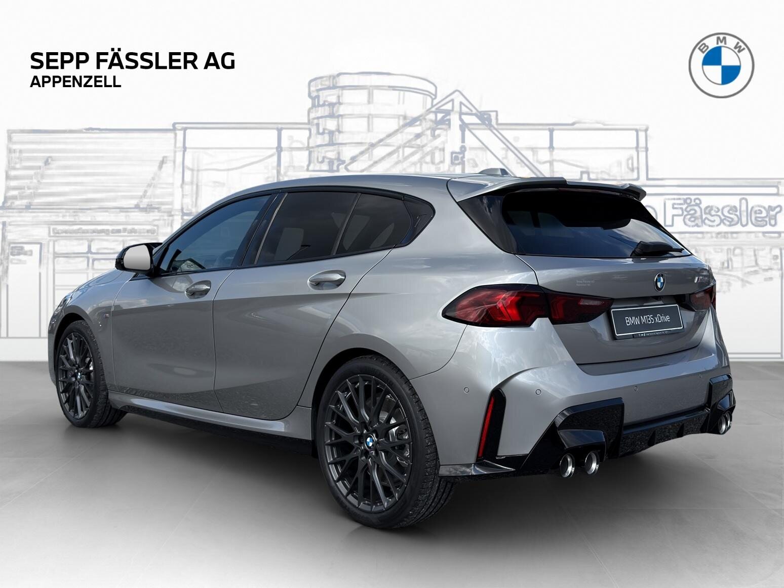 BMW M135i xDrive, Benzin, Neuwagen, Automatik - 3