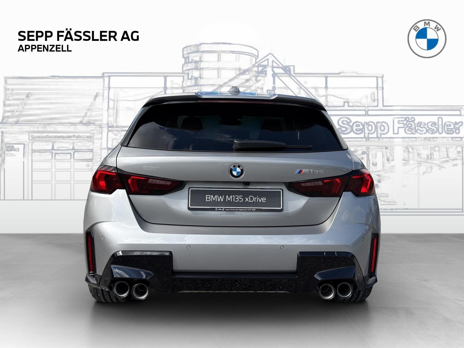 BMW M135i xDrive, Benzin, Neuwagen, Automatik - 4