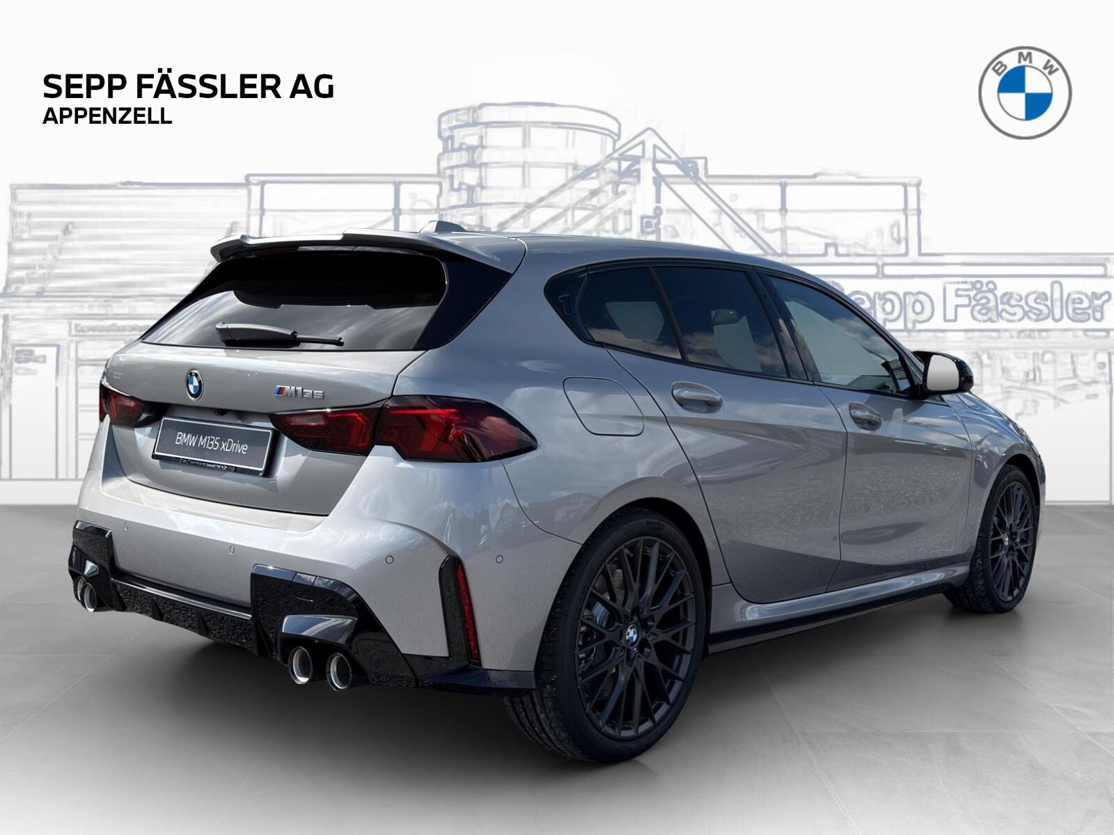 BMW M135i xDrive, Benzin, Neuwagen, Automatik - 5