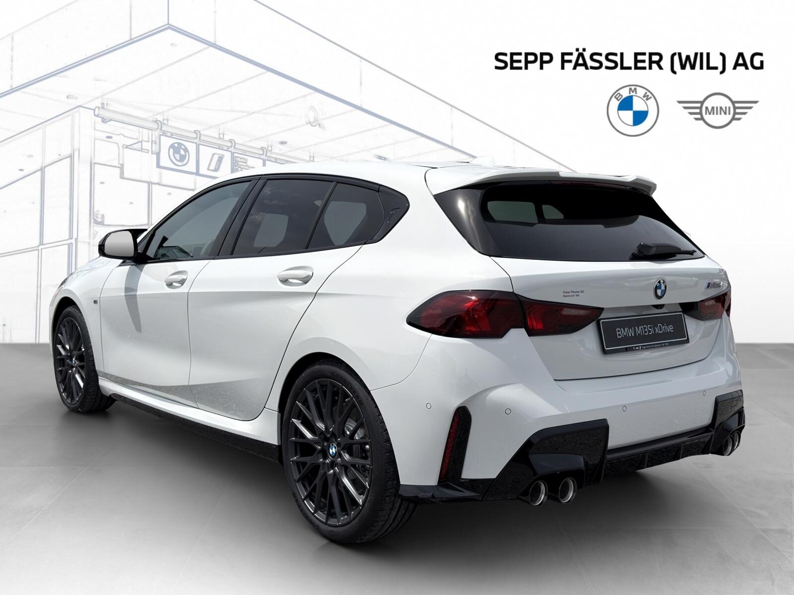 BMW M135i xDrive, Benzin, Vorführwagen, Automatik - 3