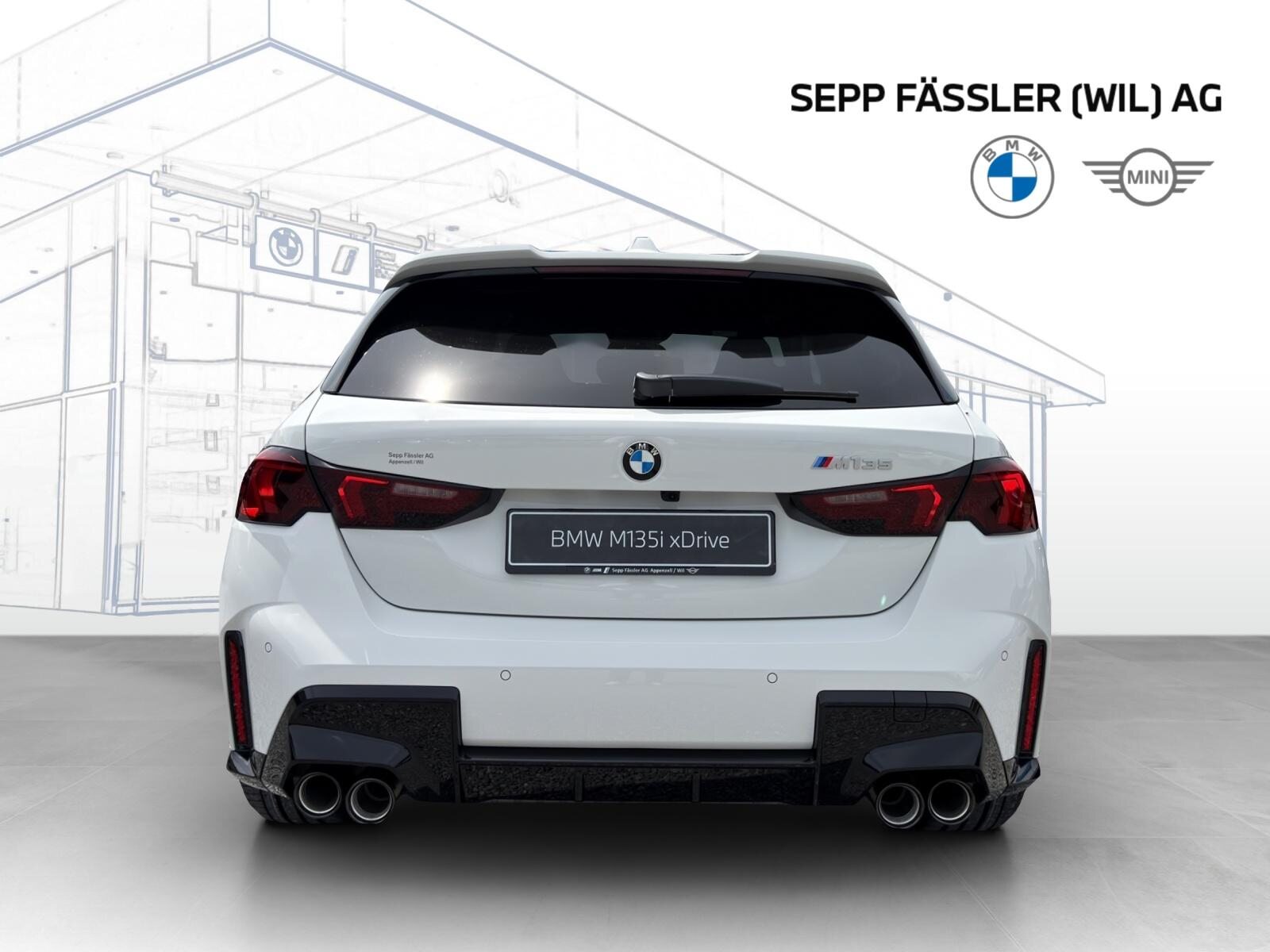 BMW M135i xDrive, Benzin, Vorführwagen, Automatik - 4