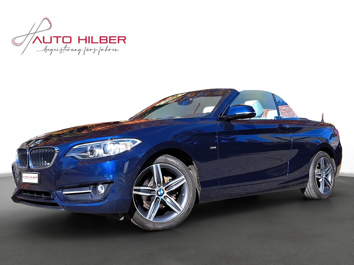 BMW 218i F23 Cabrio Sport Line