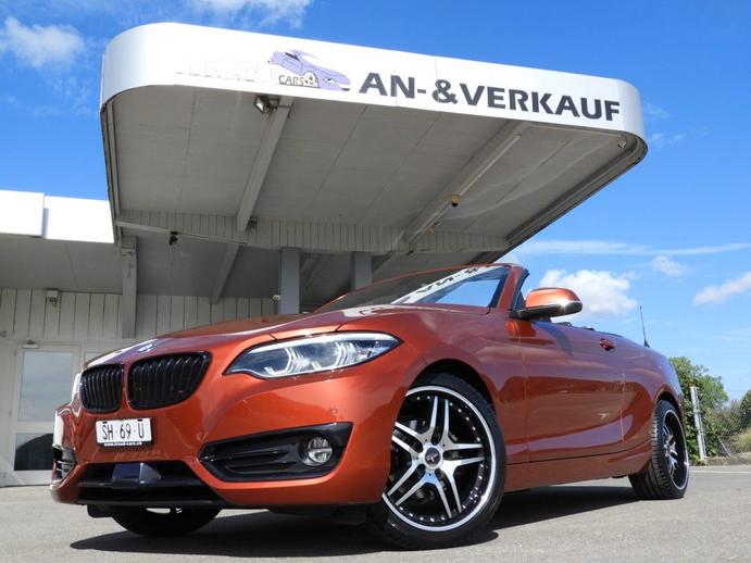 BMW 218d Cabrio Steptronic, Diesel, Second hand / Used, Automatic