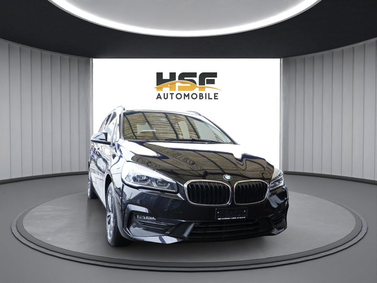 BMW 218d Gran Tourer Steptronic Sport Line *CH Fahrzeug & 7-Sitz