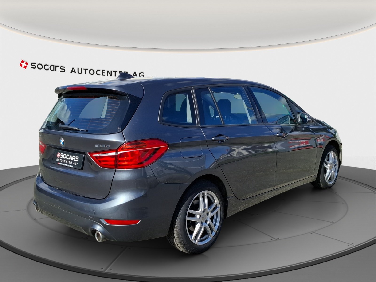 BMW 218d Gran Tourer Steptronic // 8-fach Aluminiumbe, Diesel, Occasion / Utilisé, Automatique - 3