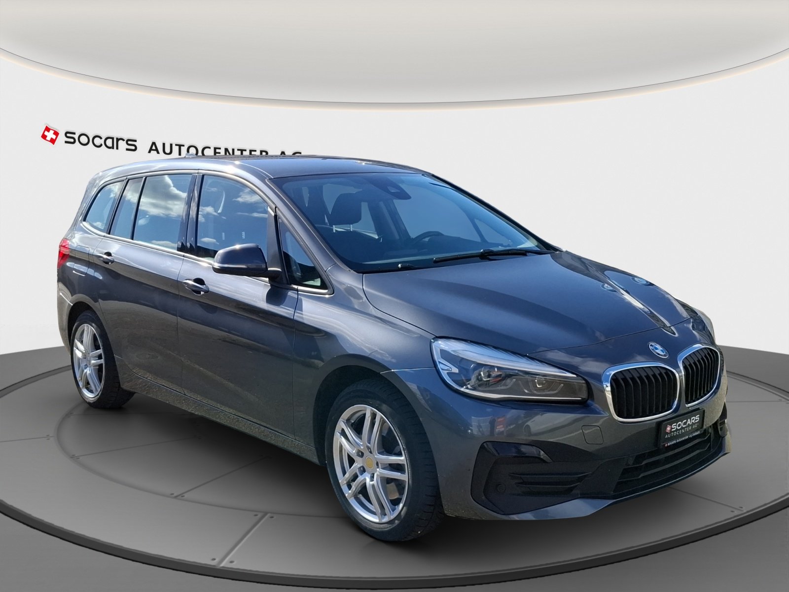BMW 218d Gran Tourer Steptronic // 8-fach Aluminiumbe, Diesel, Occasion / Utilisé, Automatique - 4