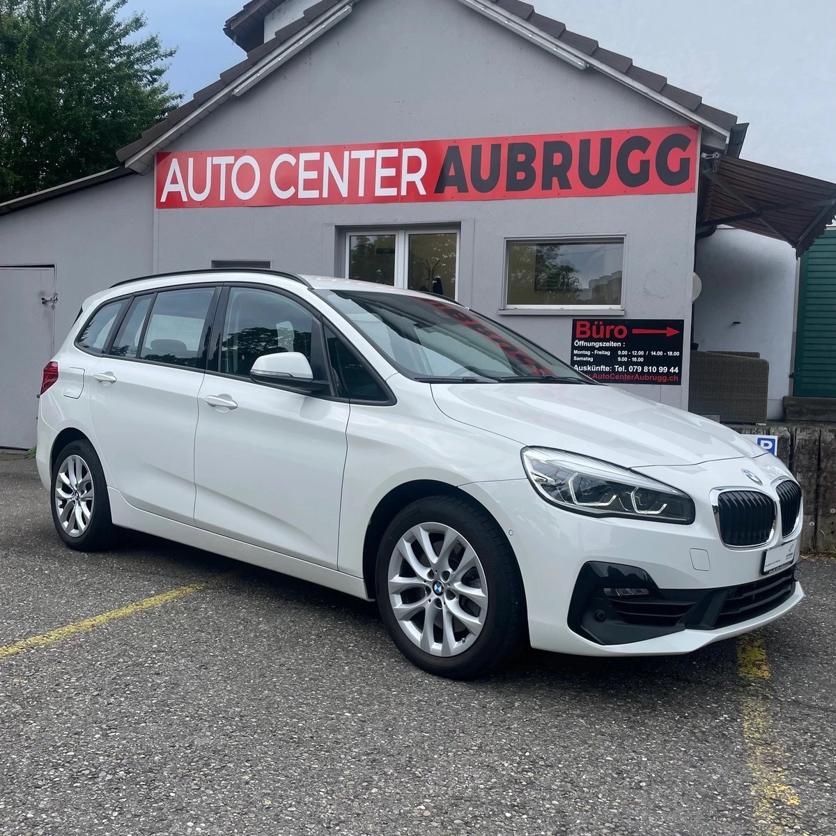 BMW 218d Gran Tourer Steptronic *CH-FAHRZEUG / ANHÄN