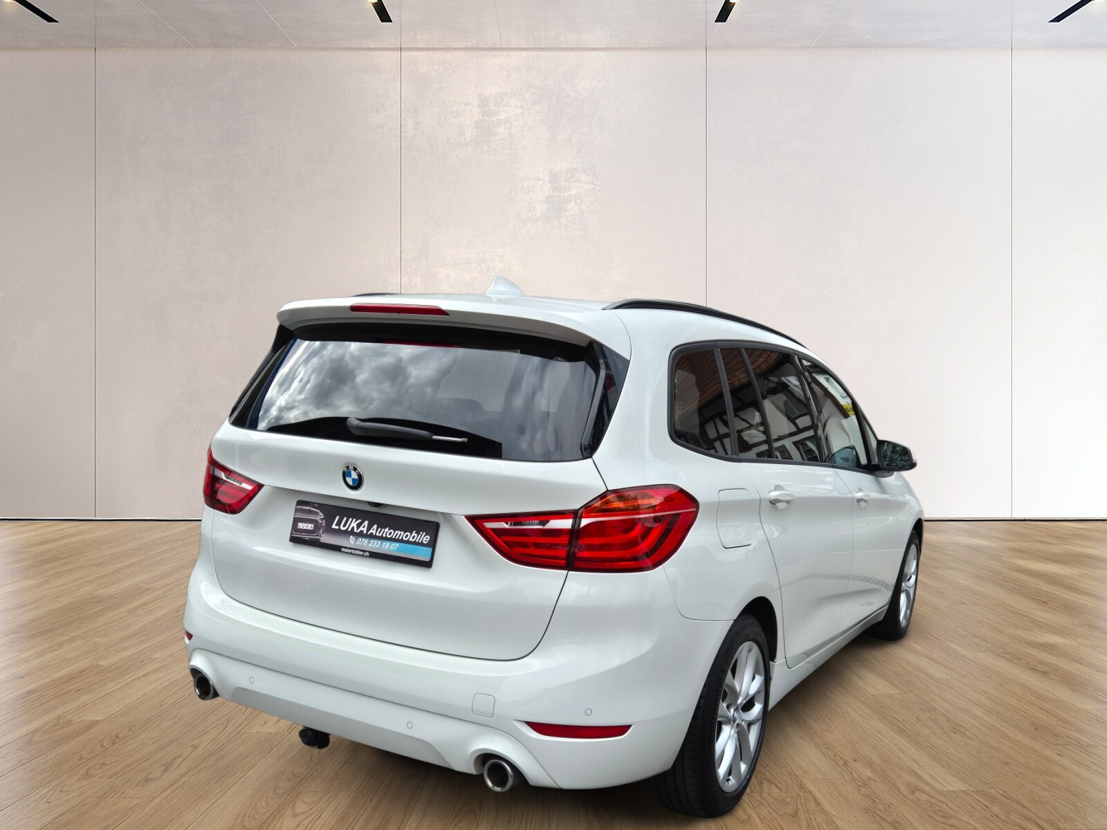 BMW 218d Gran Tourer Steptronic, Diesel, Occasion / Gebraucht, Automatik - 4