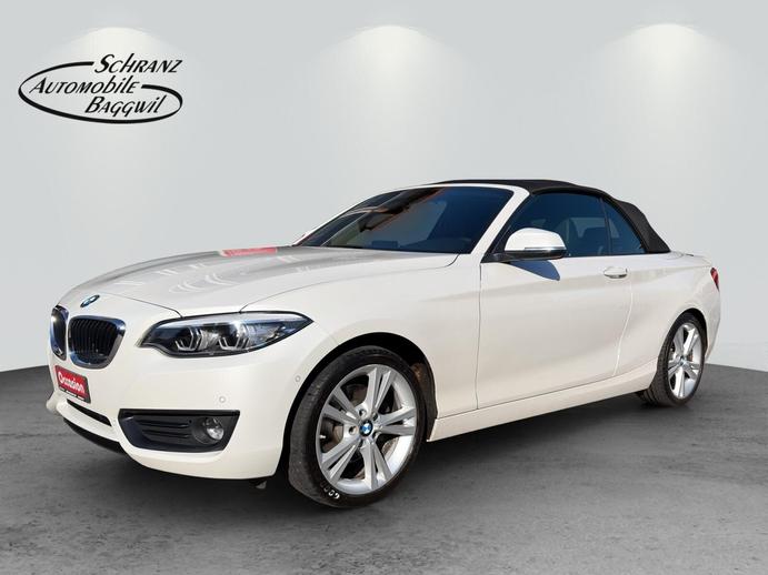 BMW 2er Reihe F23 Cabrio 220i, Petrol, Second hand / Used, Automatic