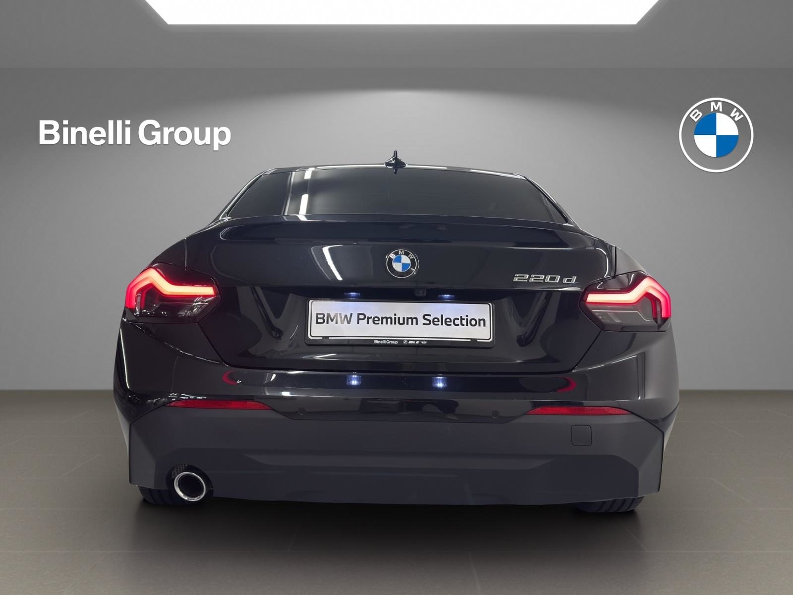 BMW 220d Coupé, Mild-Hybrid Diesel/Elektro, Occasion / Gebraucht, Automatik - 4