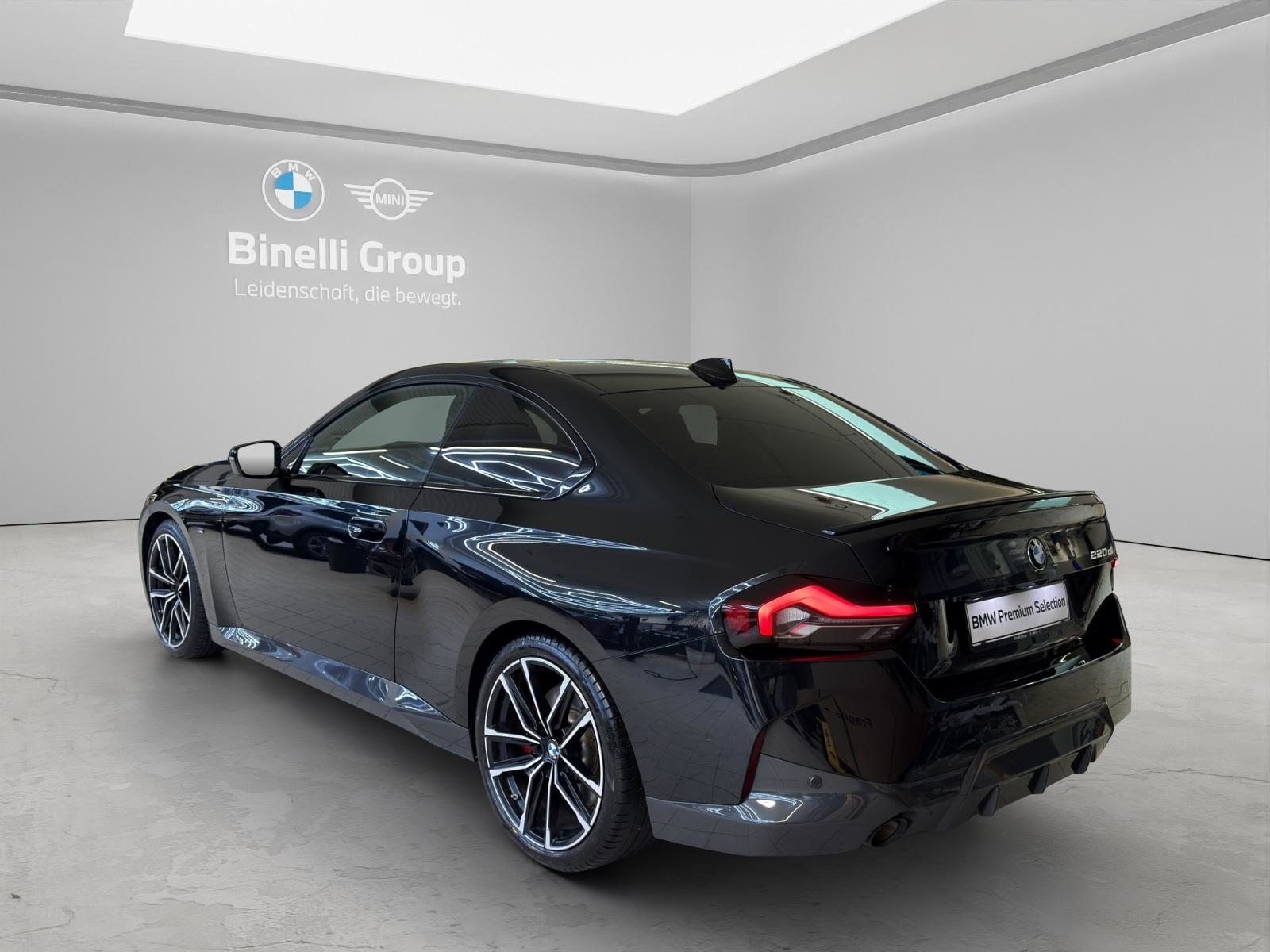 BMW 220d Coupé M-SportPaketPro, Mild-Hybrid Diesel/Electric, Second hand / Used, Automatic - 3