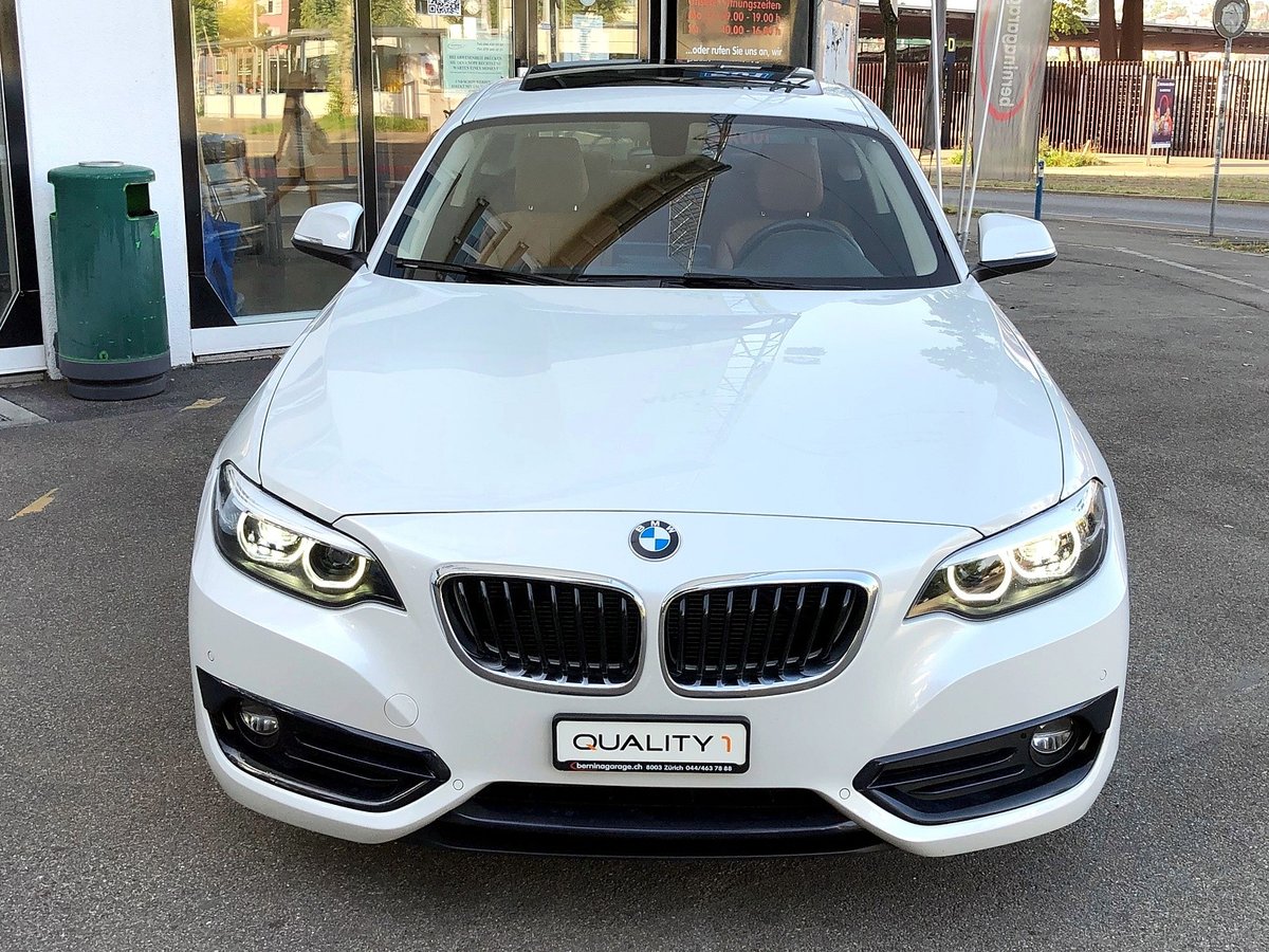 BMW 220d Coupé Sport Line Steptronic, Diesel, Occasion / Gebraucht, Automat - 2