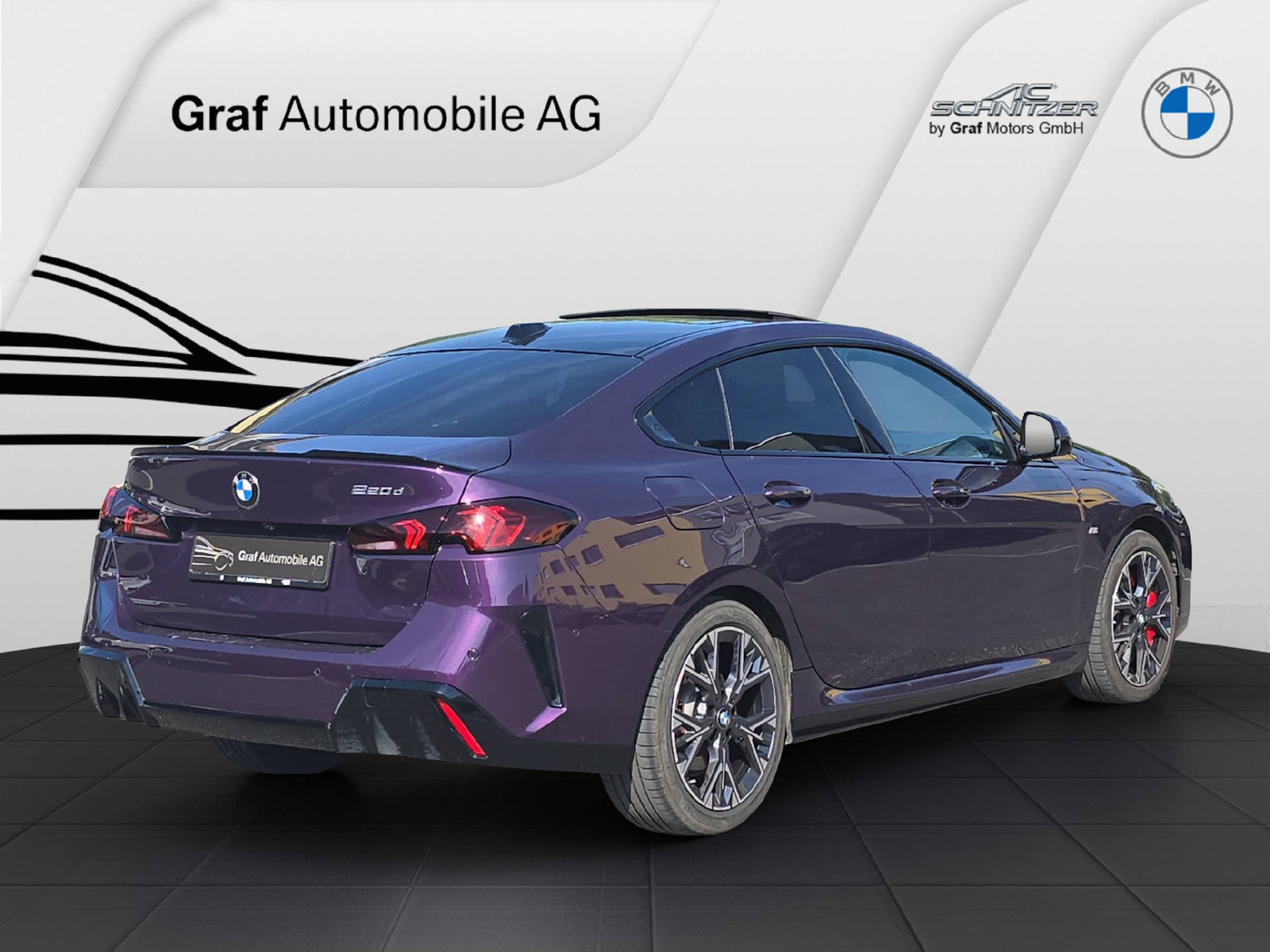 BMW 220d Gran Coupé M Sport **5 Jahre GARANTIE // 73'450 CHF Ne, Mild-Hybrid Diesel/Elektro, Occasion / Gebraucht, Automatik - 5