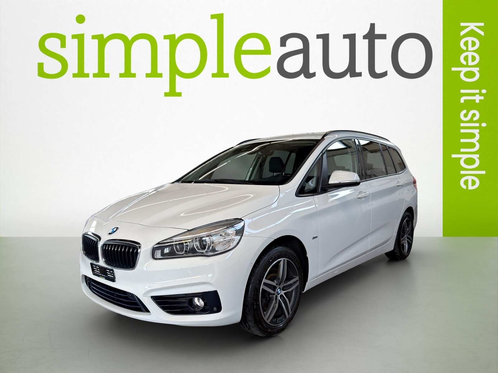 BMW 220d Gran Tourer Sport Line Steptronic 7 Sitzer