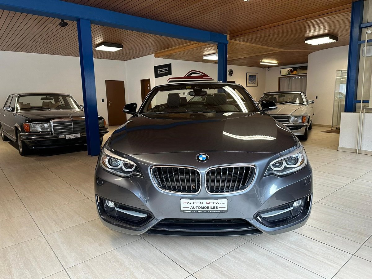 BMW 228i Sport Line Cabrio, Essence, Occasion / Utilisé, Automatique - 2