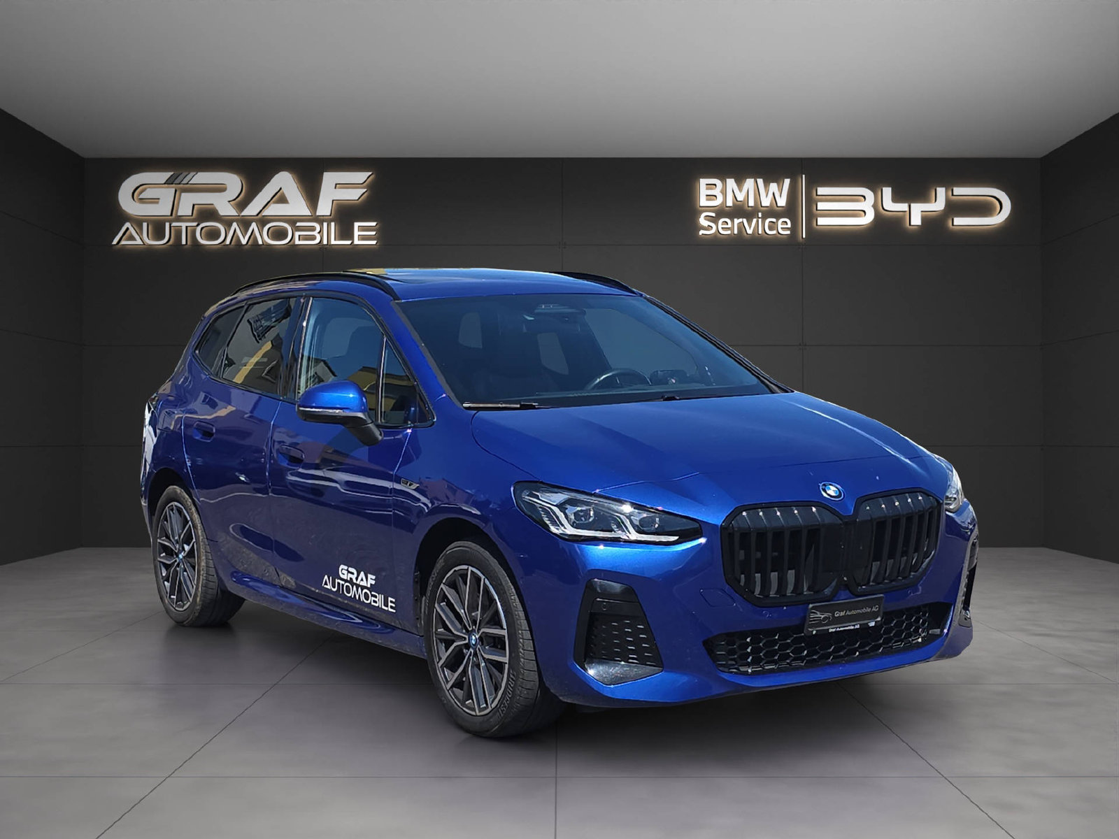 BMW 230e Active Tourer M Sport ** 24 Monate GARANTIE // 1'400 k, Plug-in-Hybrid Benzin/Elektro, Occasion / Gebraucht, Automatik - 3