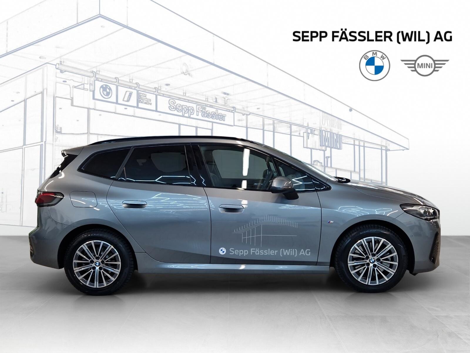 BMW 230e xDrive Active Tourer M Sport, Plug-in-Hybrid Benzin/Elektro, Occasion / Gebraucht, Automatik - 6