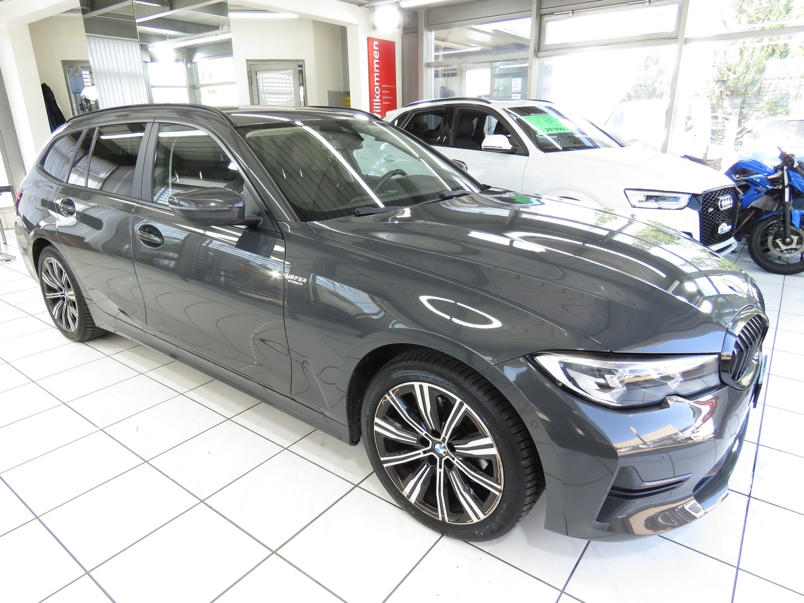 BMW 318d 48V Touring Luxury Line Steptronic, Hybride Leggero Diesel/Elettrica, Occasioni / Usate, Automatico - 3