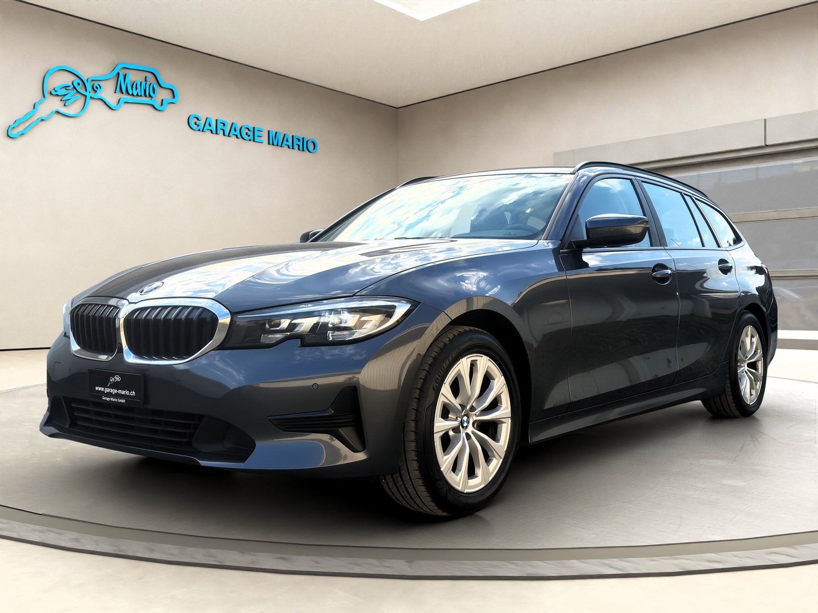 BMW 318d 48V Touring Steptronic CH-Fahrzeug 8-fach bereift, Hybride Leggero Diesel/Elettrica, Occasioni / Usate, Automatico - 3