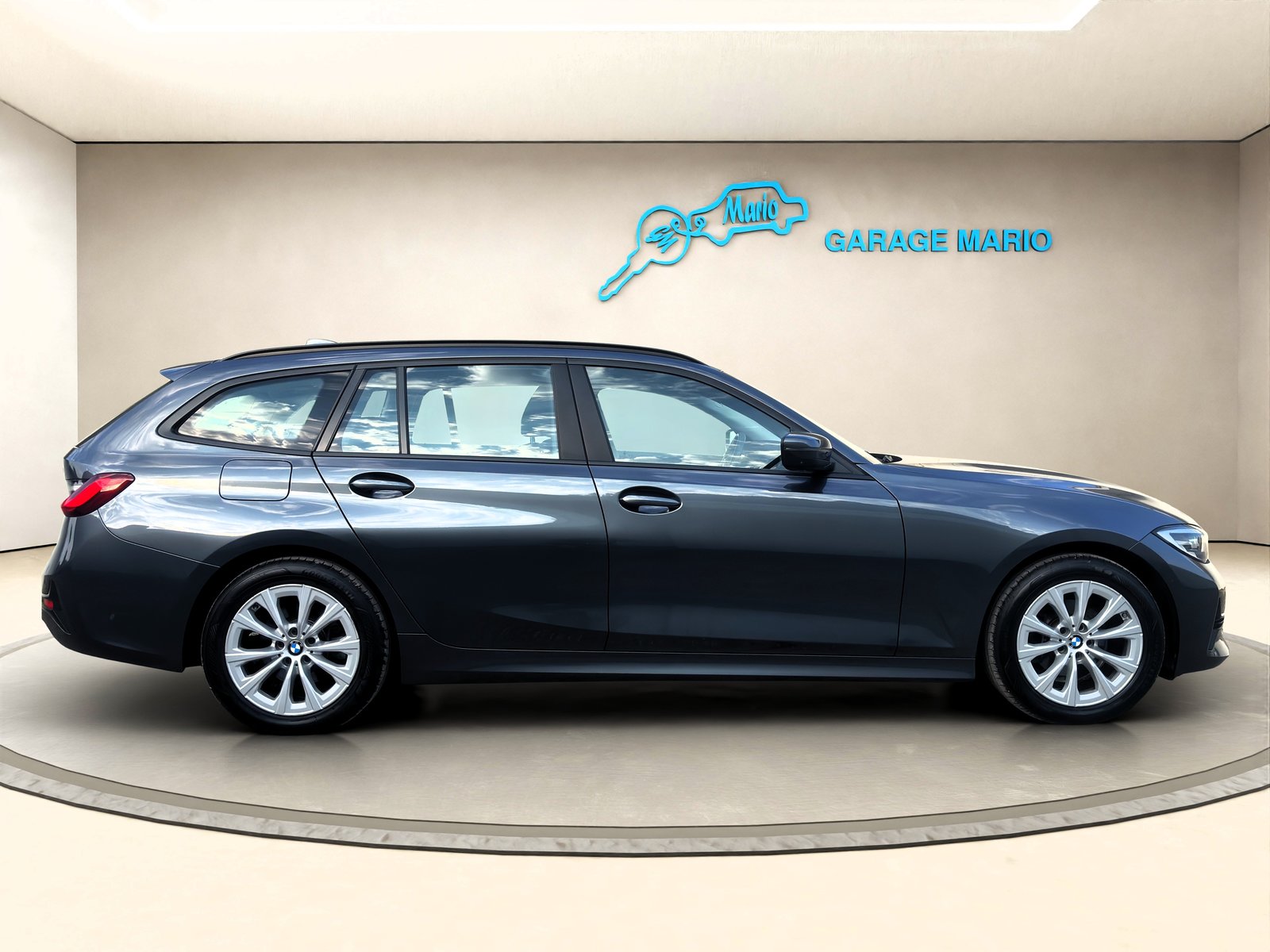 BMW 318d 48V Touring Steptronic CH-Fahrzeug 8-fach bereift, Hybride Leggero Diesel/Elettrica, Occasioni / Usate, Automatico - 4