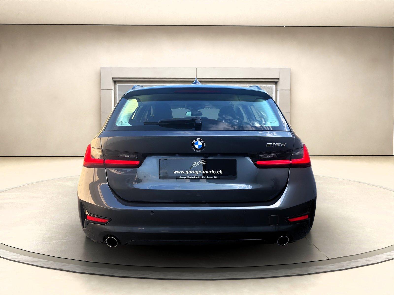 BMW 318d 48V Touring Steptronic CH-Fahrzeug 8-fach bereift, Hybride Leggero Diesel/Elettrica, Occasioni / Usate, Automatico - 6