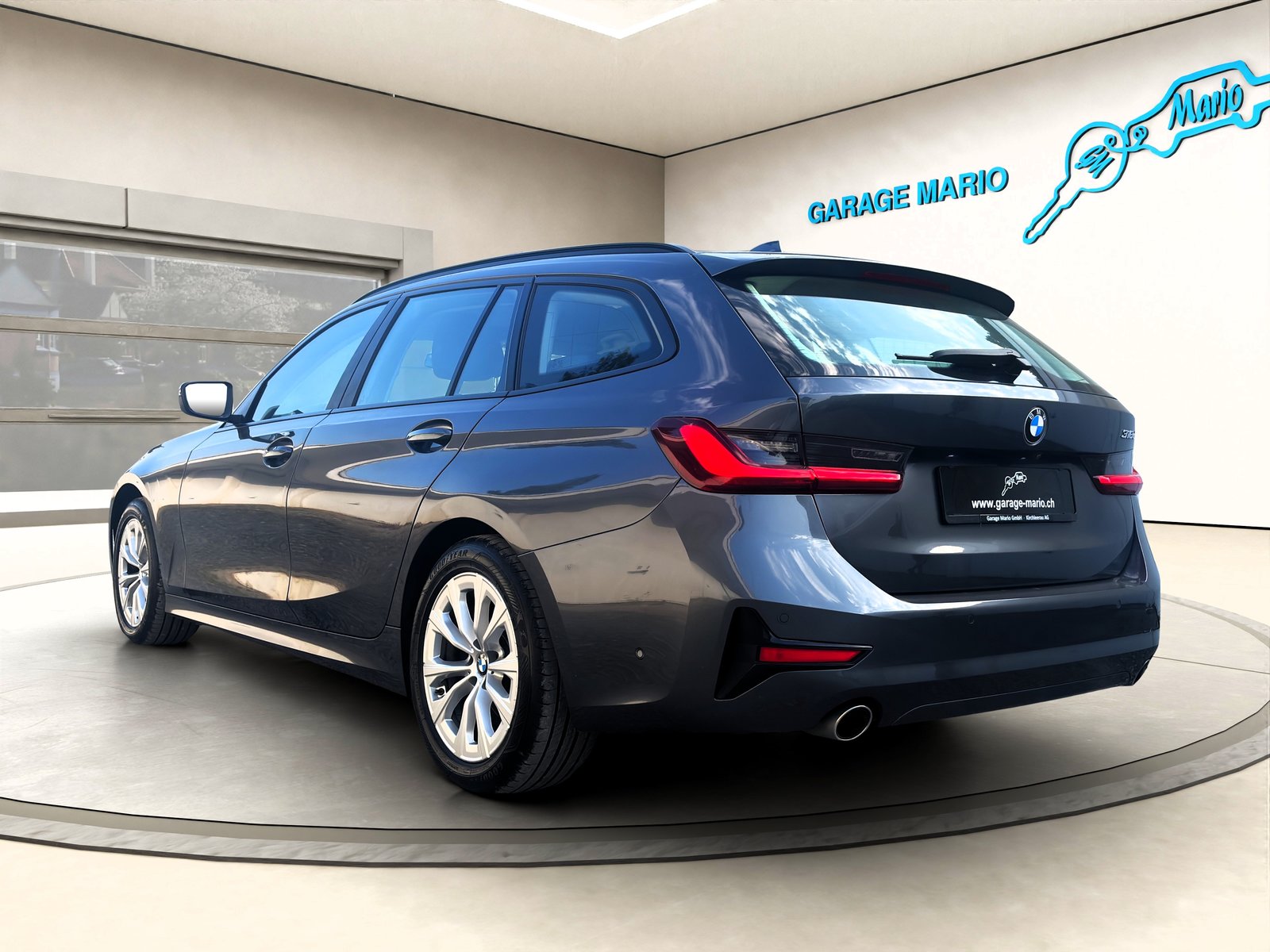 BMW 318d 48V Touring Steptronic CH-Fahrzeug 8-fach bereift, Hybride Leggero Diesel/Elettrica, Occasioni / Usate, Automatico - 7
