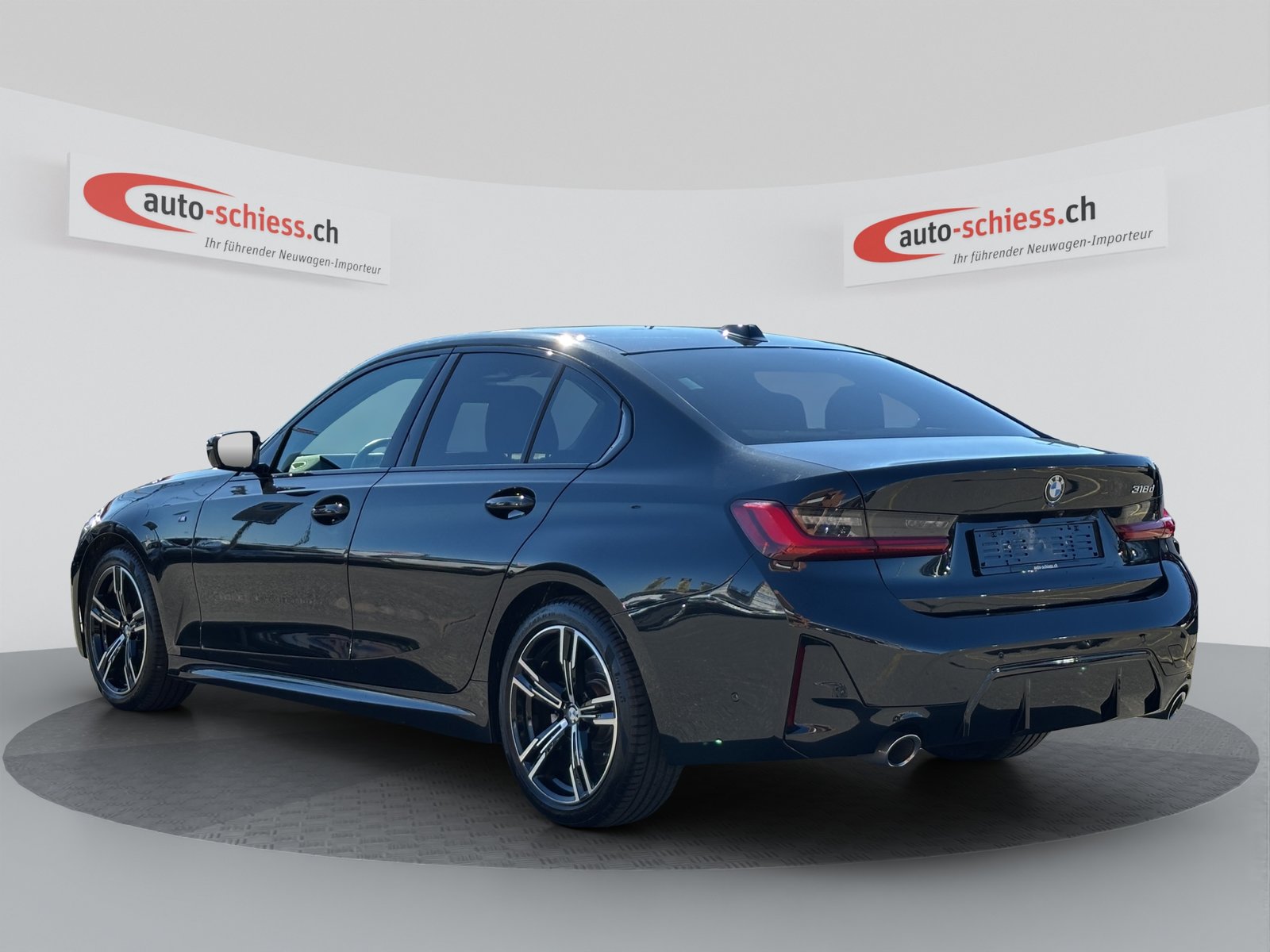 BMW 318d M Sport Steptronic, Hybride Léger Diesel/Électricité, Occasion / Utilisé, Automatique - 3