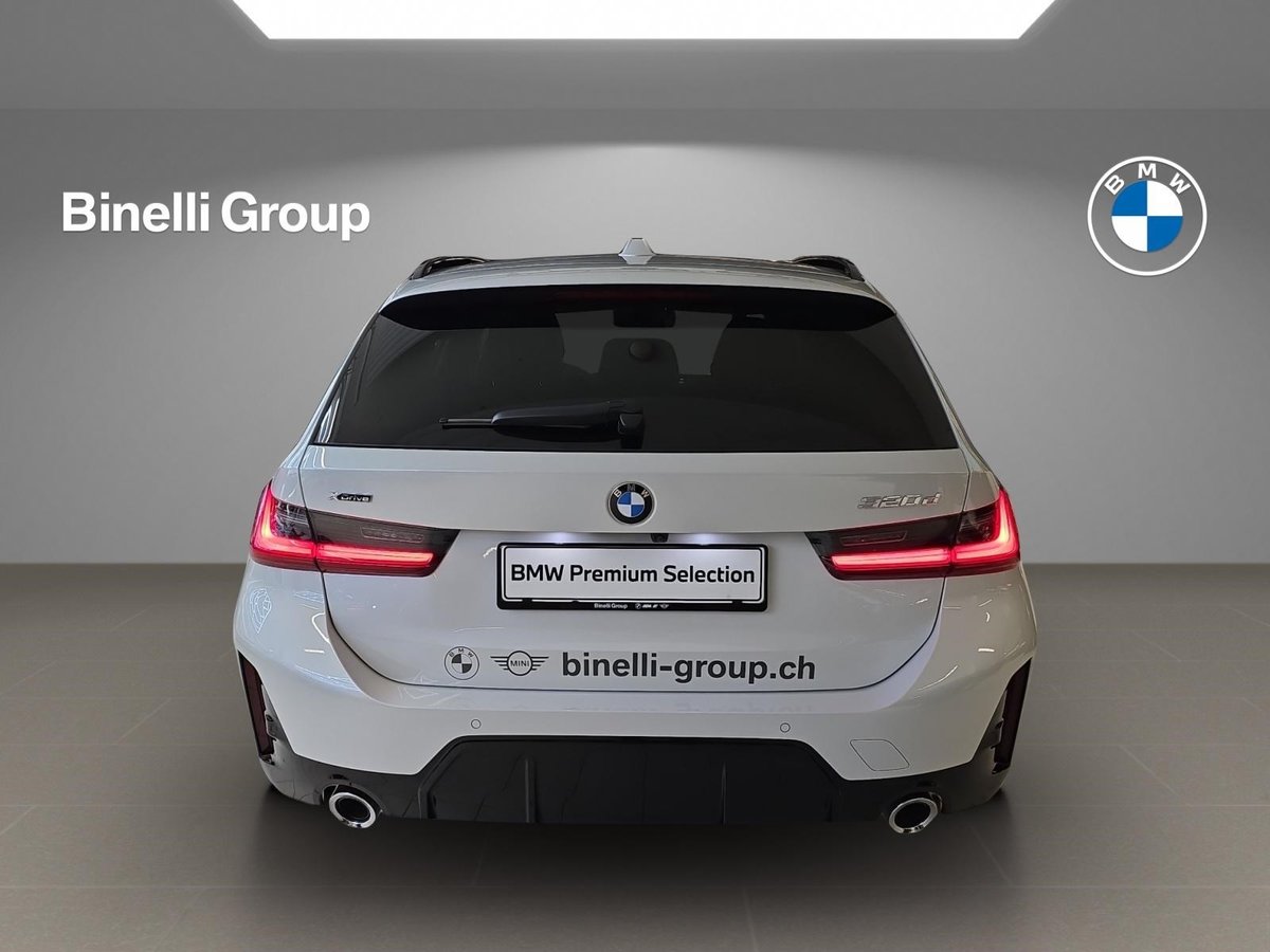 BMW 320d Touring M Sport, Hybride Léger Diesel/Électricité, Occasion / Utilisé, Automatique - 4