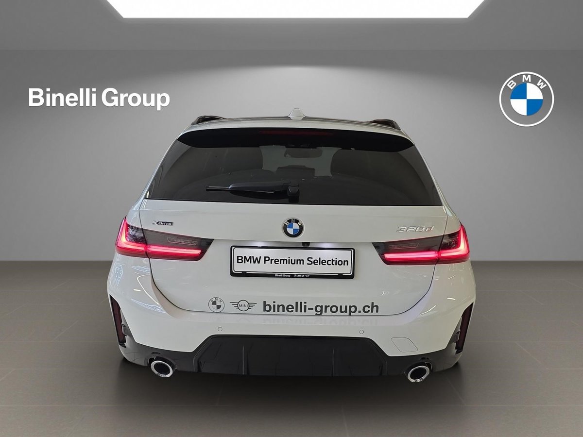 BMW 320d Touring M Sport, Hybride Léger Diesel/Électricité, Occasion / Utilisé, Automatique - 4