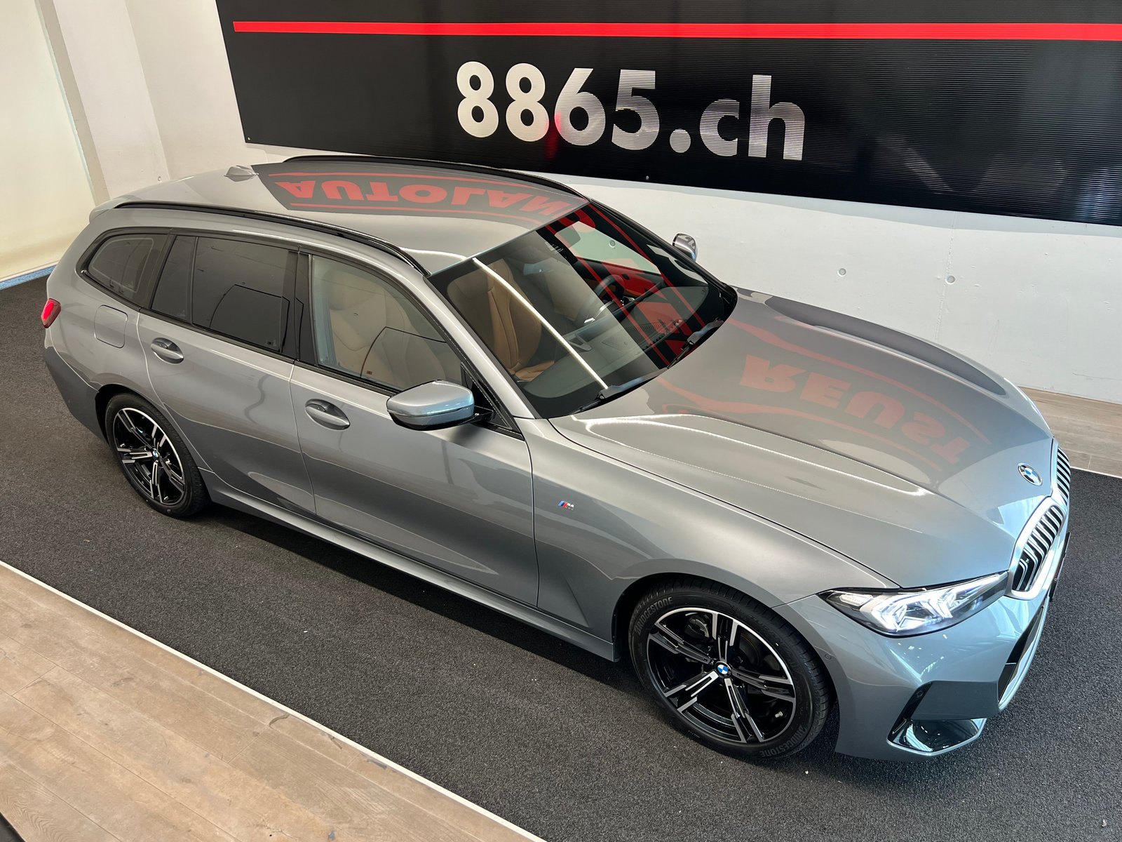 BMW 320d 48V Touring Steptronic M Sport, Hybride Léger Diesel/Électricité, Occasion / Utilisé, Automatique - 4