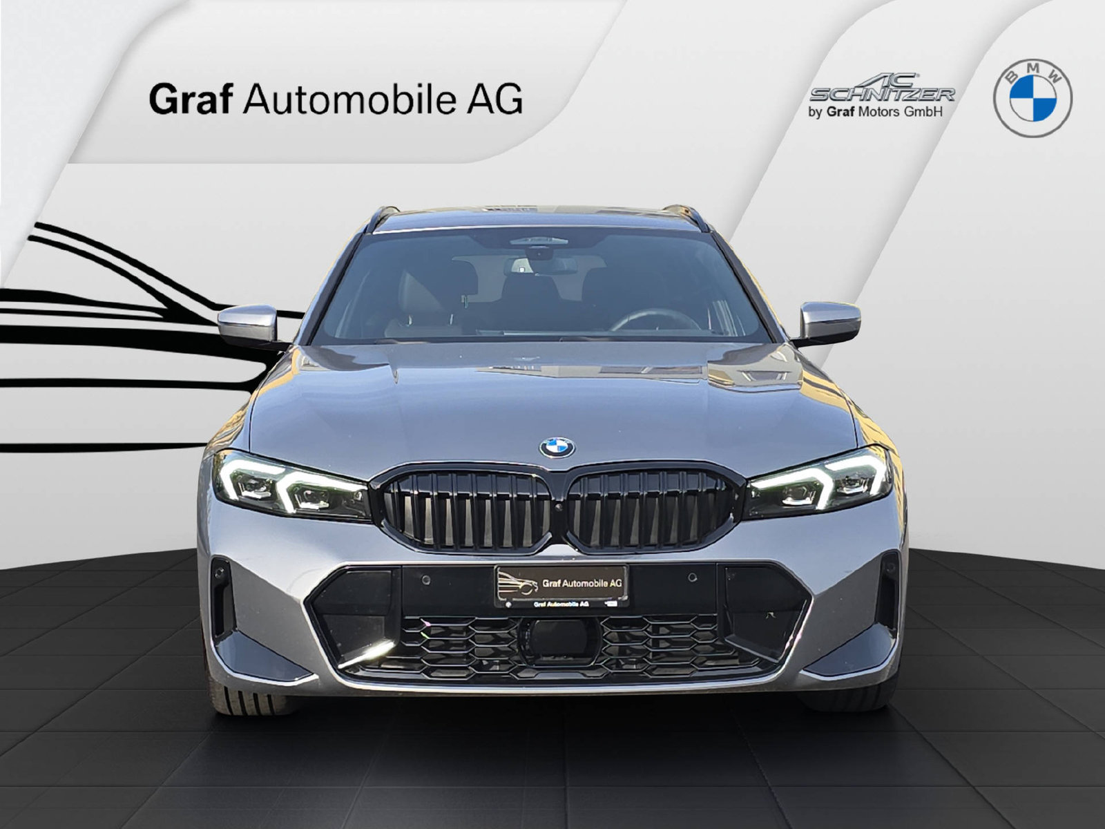 BMW 320d Touring M Sport ** 5 Jahre GARANTIE // 1'800 kg Anhän, Mild-Hybrid Diesel/Elektro, Occasion / Gebraucht, Automatik - 2