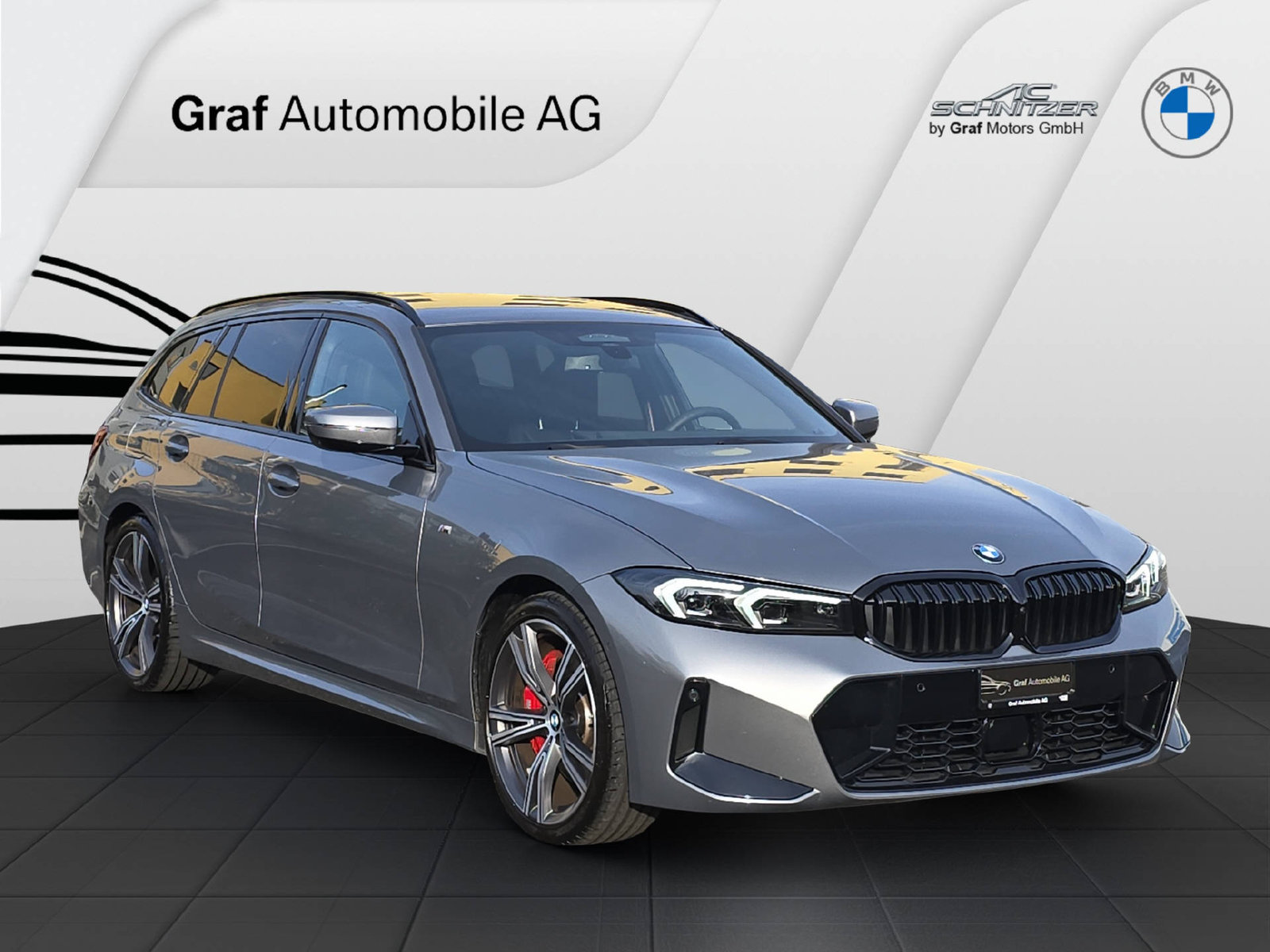 BMW 320d Touring M Sport ** 5 Jahre GARANTIE // 1'800 kg Anhän, Mild-Hybrid Diesel/Elektro, Occasion / Gebraucht, Automatik - 3