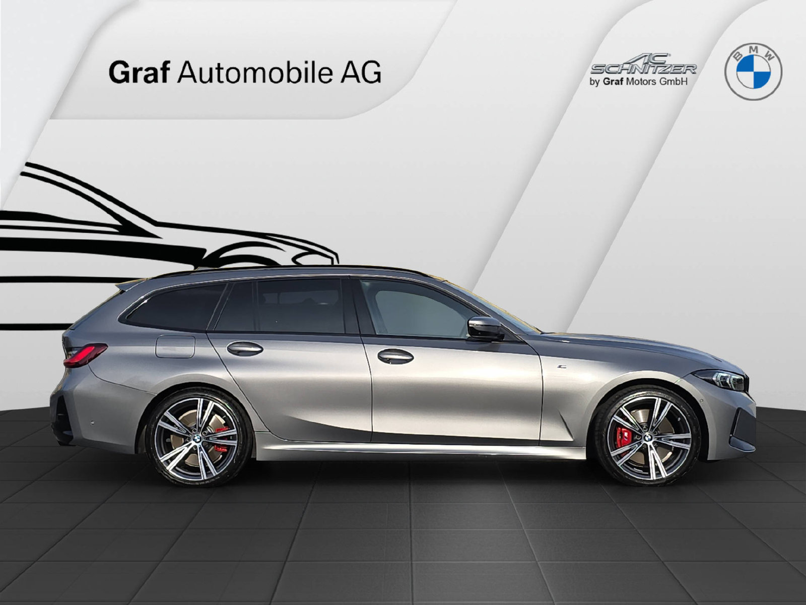 BMW 320d Touring M Sport ** 5 Jahre GARANTIE // 1'800 kg Anhän, Mild-Hybrid Diesel/Elektro, Occasion / Gebraucht, Automatik - 4