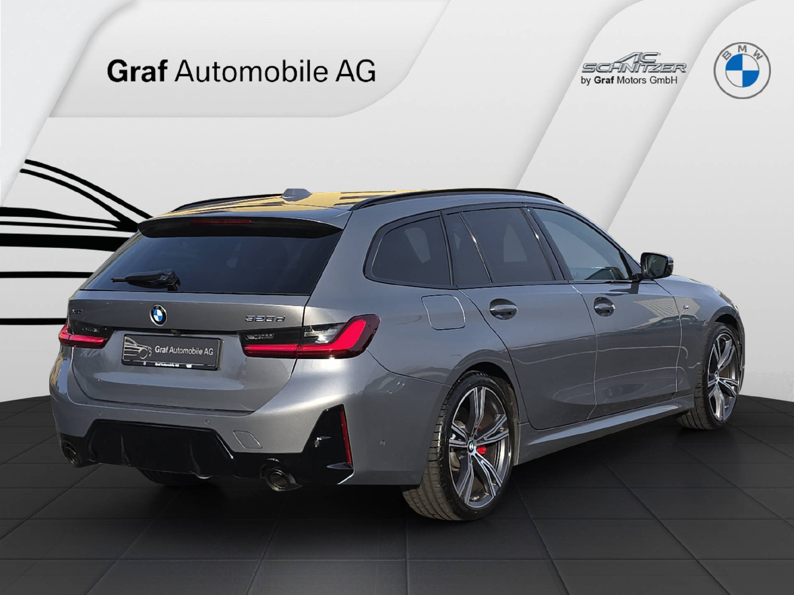 BMW 320d Touring M Sport ** 5 Jahre GARANTIE // 1'800 kg Anhän, Mild-Hybrid Diesel/Elektro, Occasion / Gebraucht, Automatik - 5
