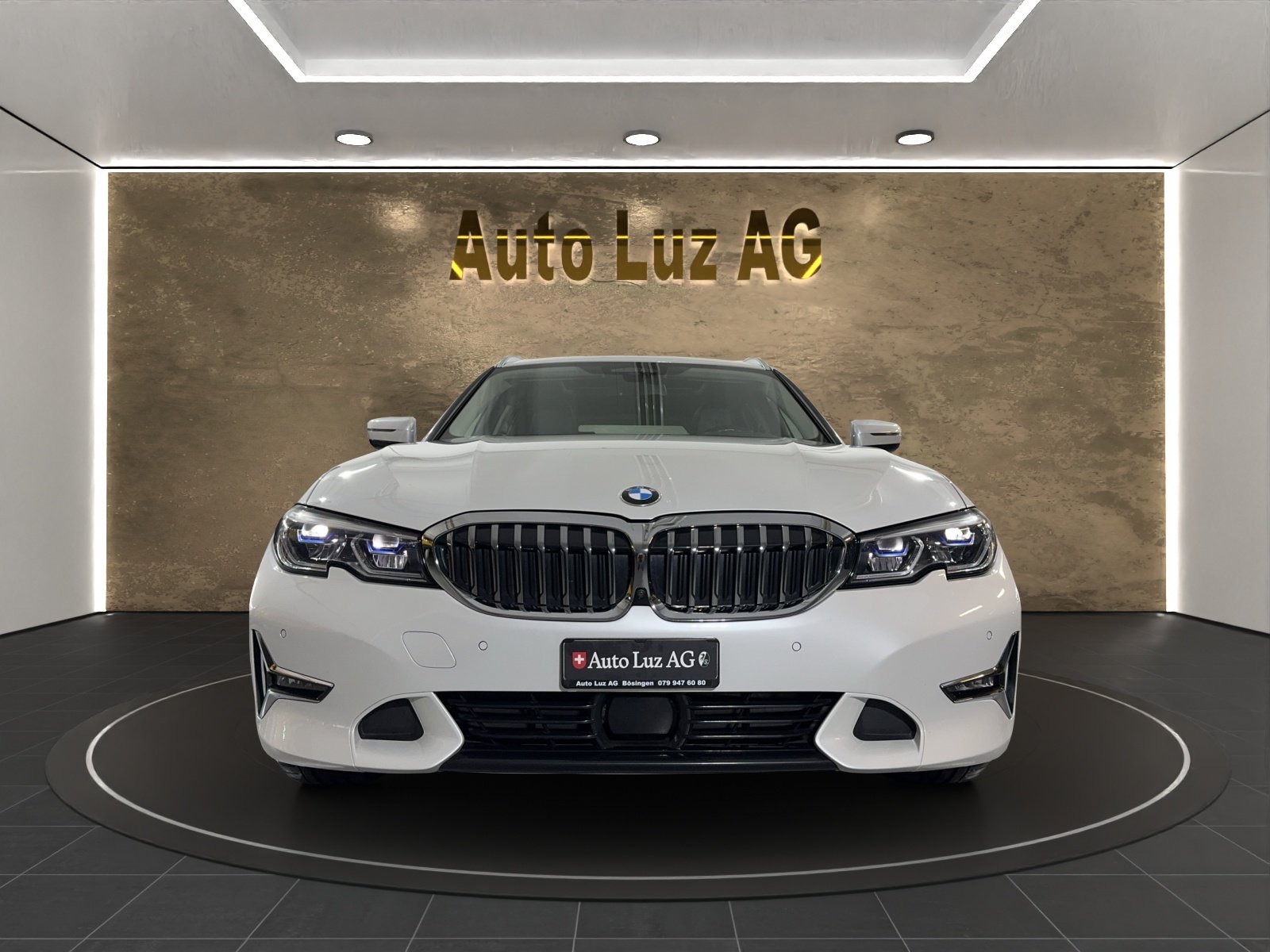 BMW 320d 48V Touring Luxury Line Steptronic, Hybride Léger Diesel/Électricité, Occasion / Utilisé, Automatique - 2