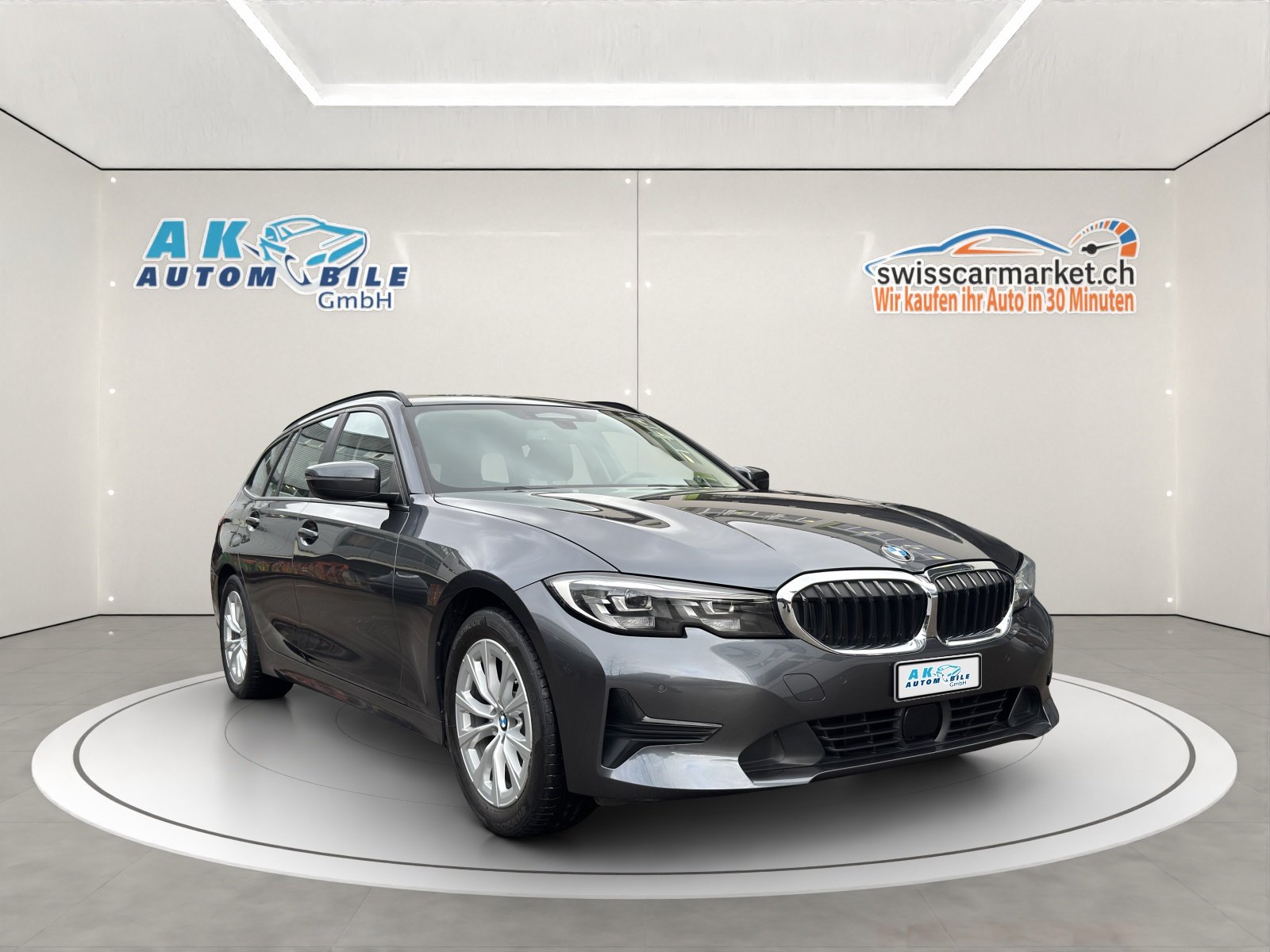 BMW 320d 48V Touring Steptronic, Mild-Hybrid Diesel/Elektro, Occasion / Gebraucht, Automatik - 2