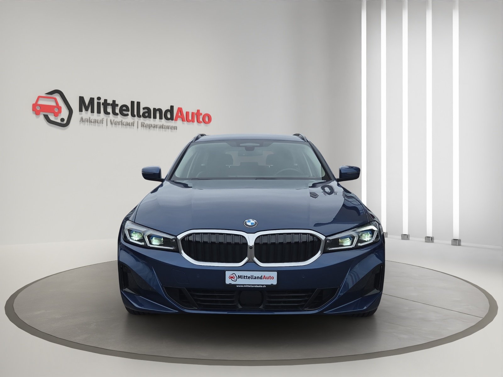 BMW 320d 48V Touring Steptronic, Mild-Hybrid Diesel/Elektro, Occasion / Gebraucht, Automatik - 2