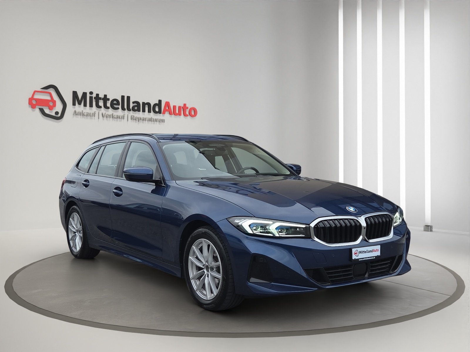 BMW 320d 48V Touring Steptronic, Mild-Hybrid Diesel/Elektro, Occasion / Gebraucht, Automatik - 3