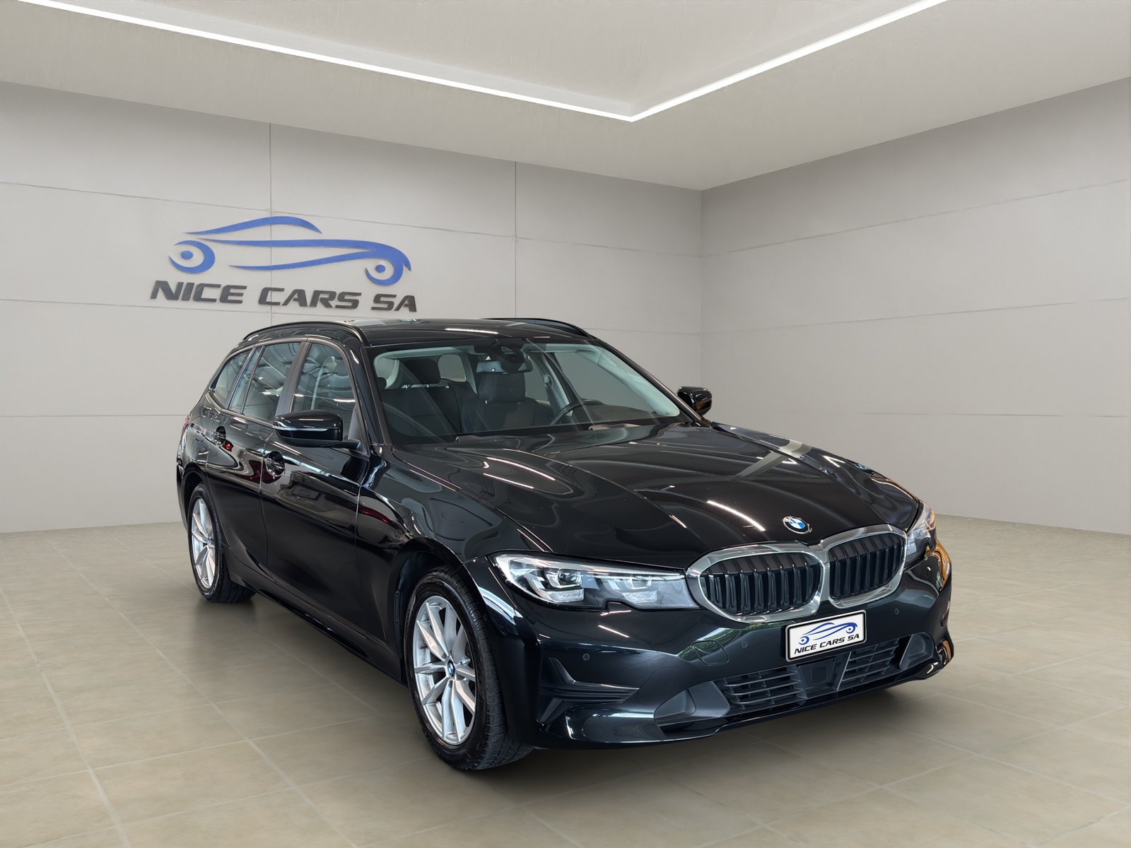 BMW 320d 48V Touring Steptronic, Hybride Léger Diesel/Électricité, Occasion / Utilisé, Automatique - 3