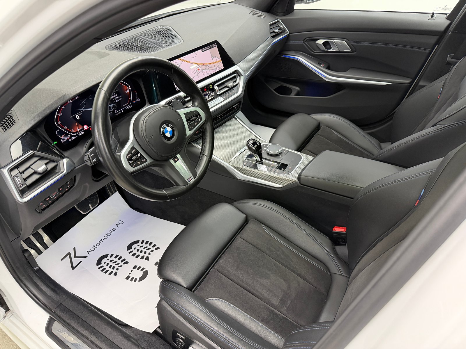 BMW 320d 48V Touring M Sport mineralwhite Steptronic, Mild-Hybrid Diesel/Elektro, Occasion / Gebraucht, Automatik - 7