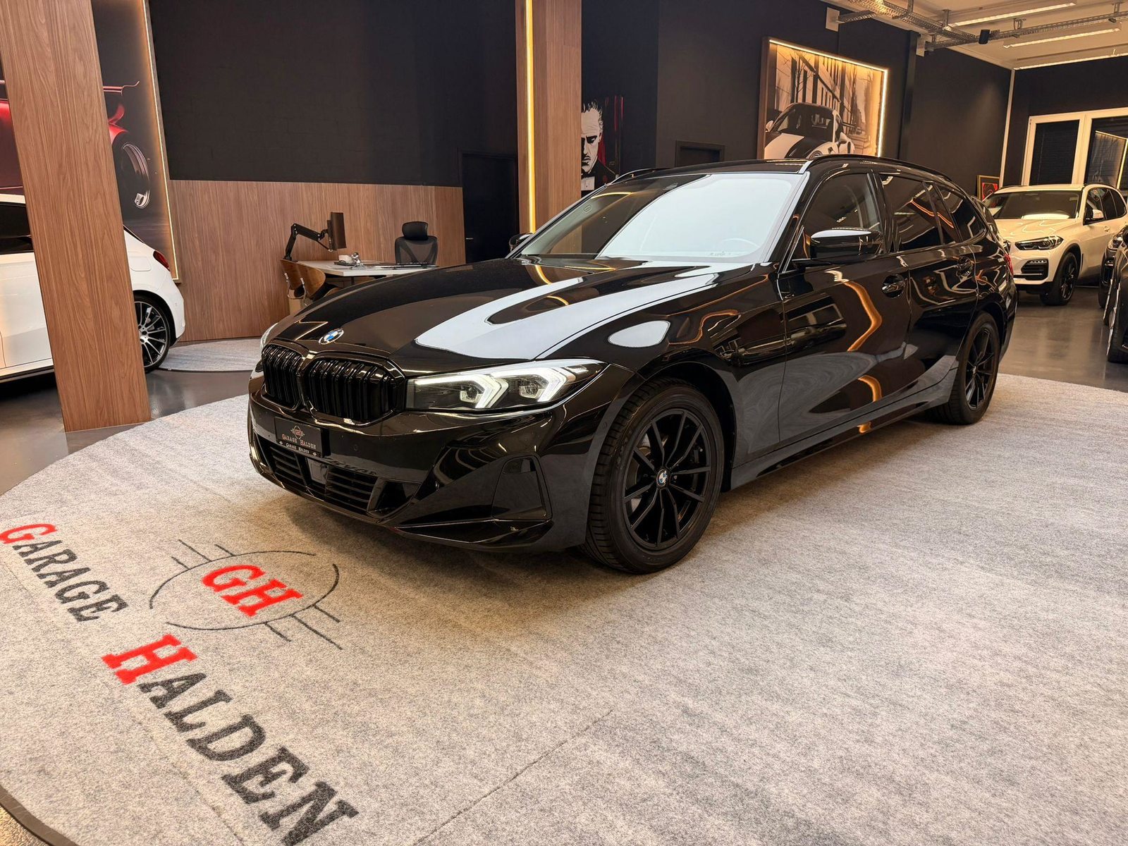 BMW 320d SAG Touring, Hybride Léger Diesel/Électricité, Occasion / Utilisé, Automatique - 4