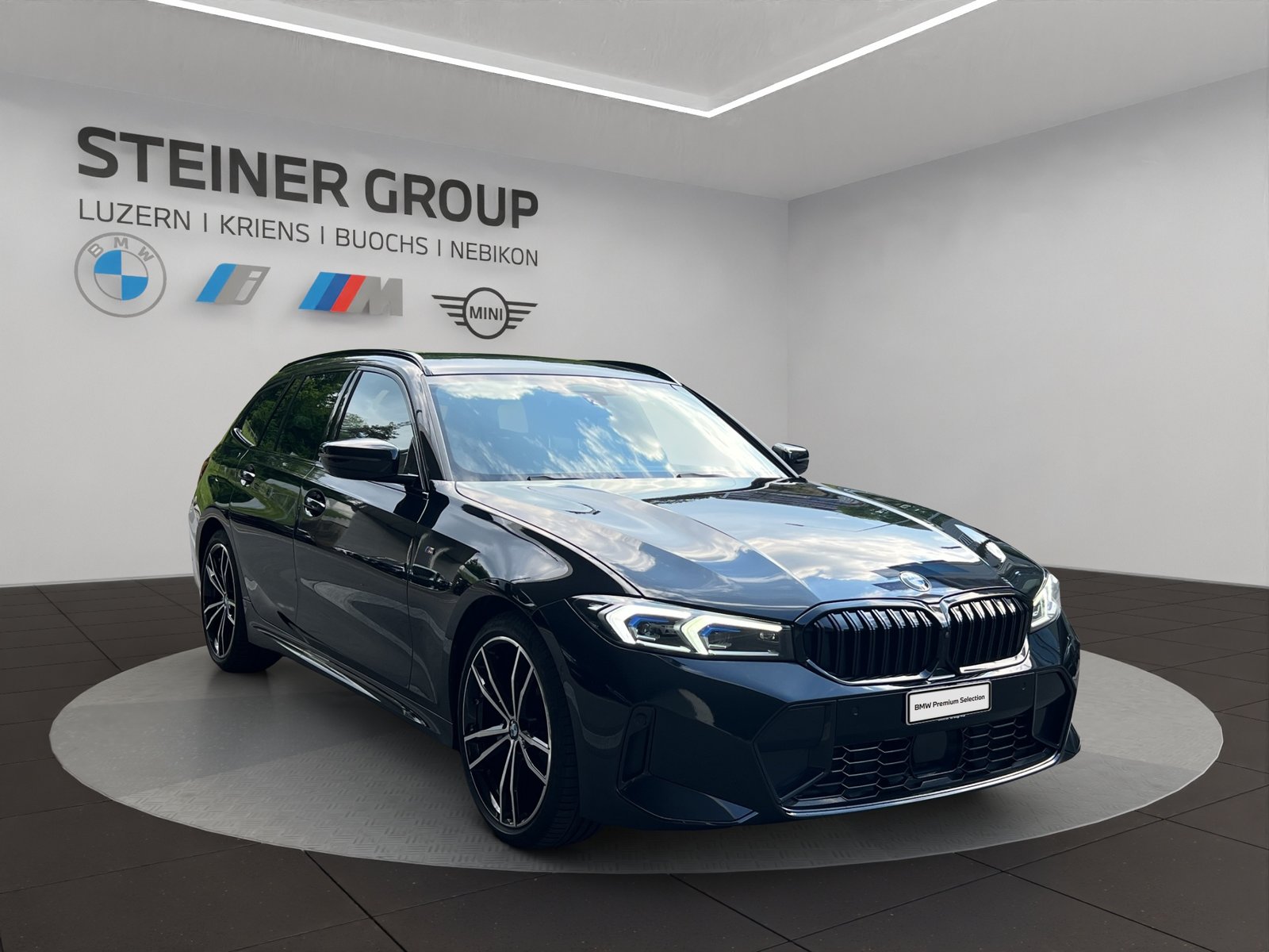 BMW 320d 48V Touring Steptronic M Sport, Hybride Léger Diesel/Électricité, Occasion / Utilisé, Automatique - 3